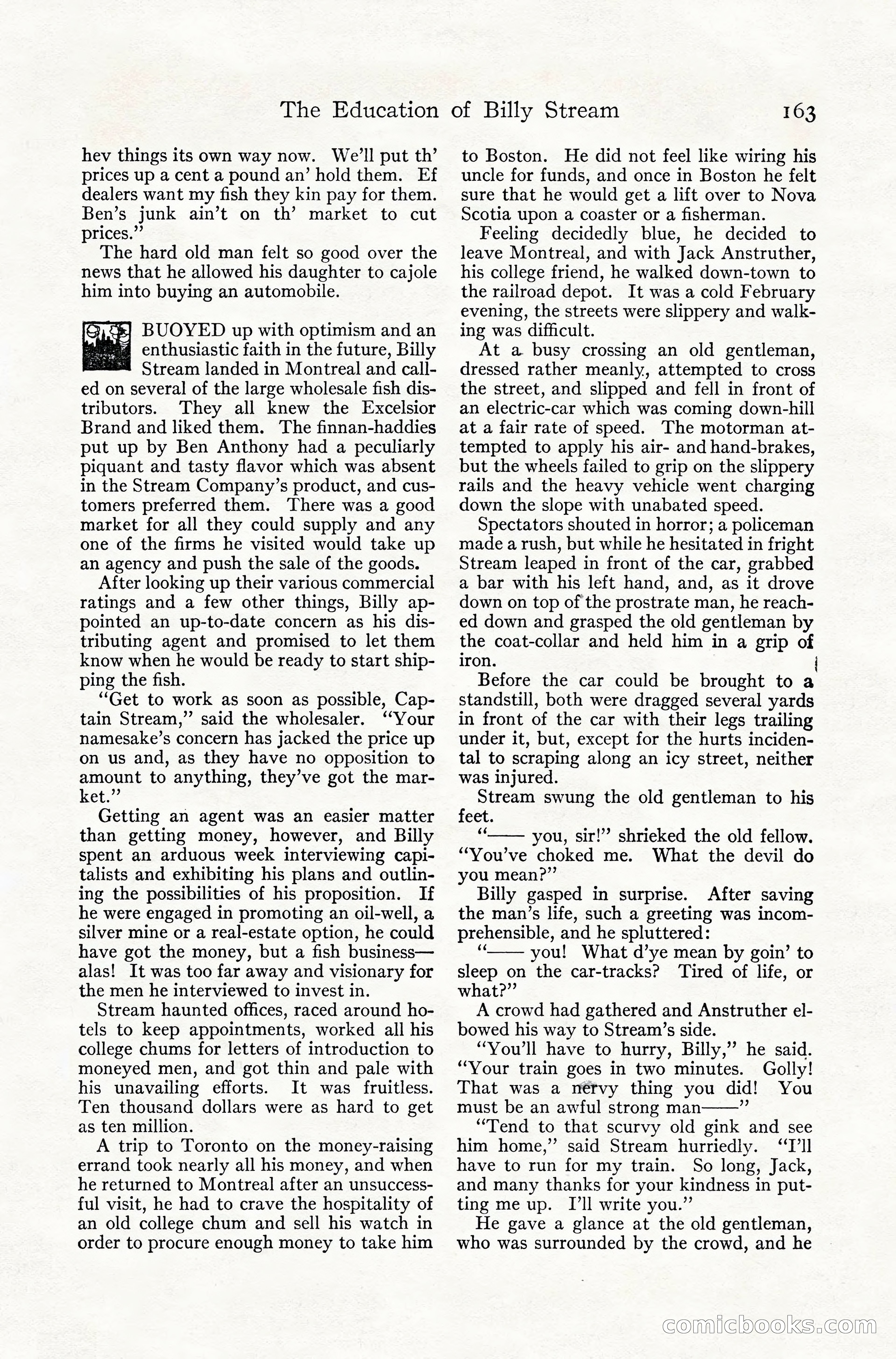 Adventure Magazine, July 1916 — page 165 of 228