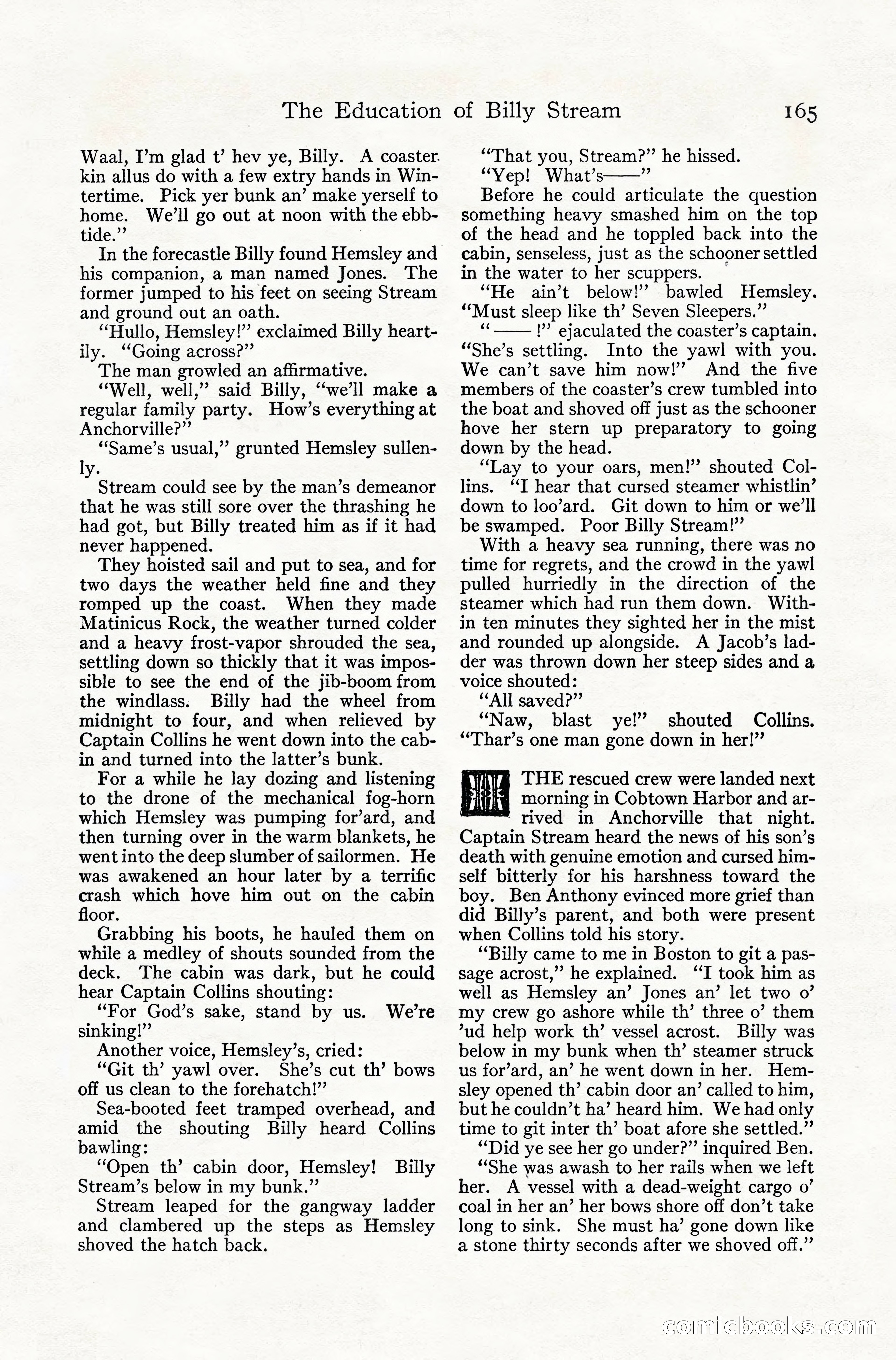 Adventure Magazine, July 1916 — page 167 of 228
