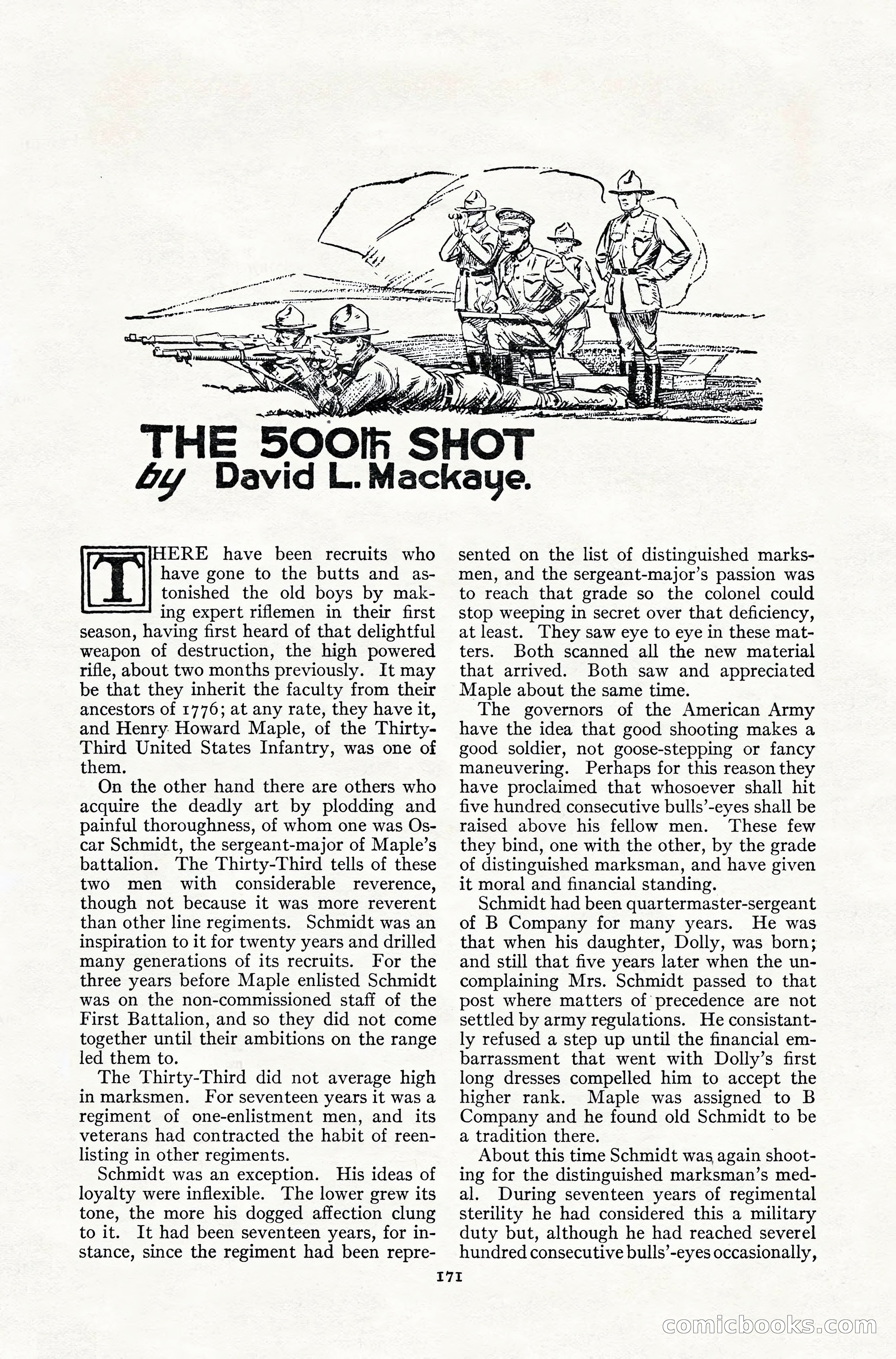 Adventure Magazine, July 1916 — page 173 of 228