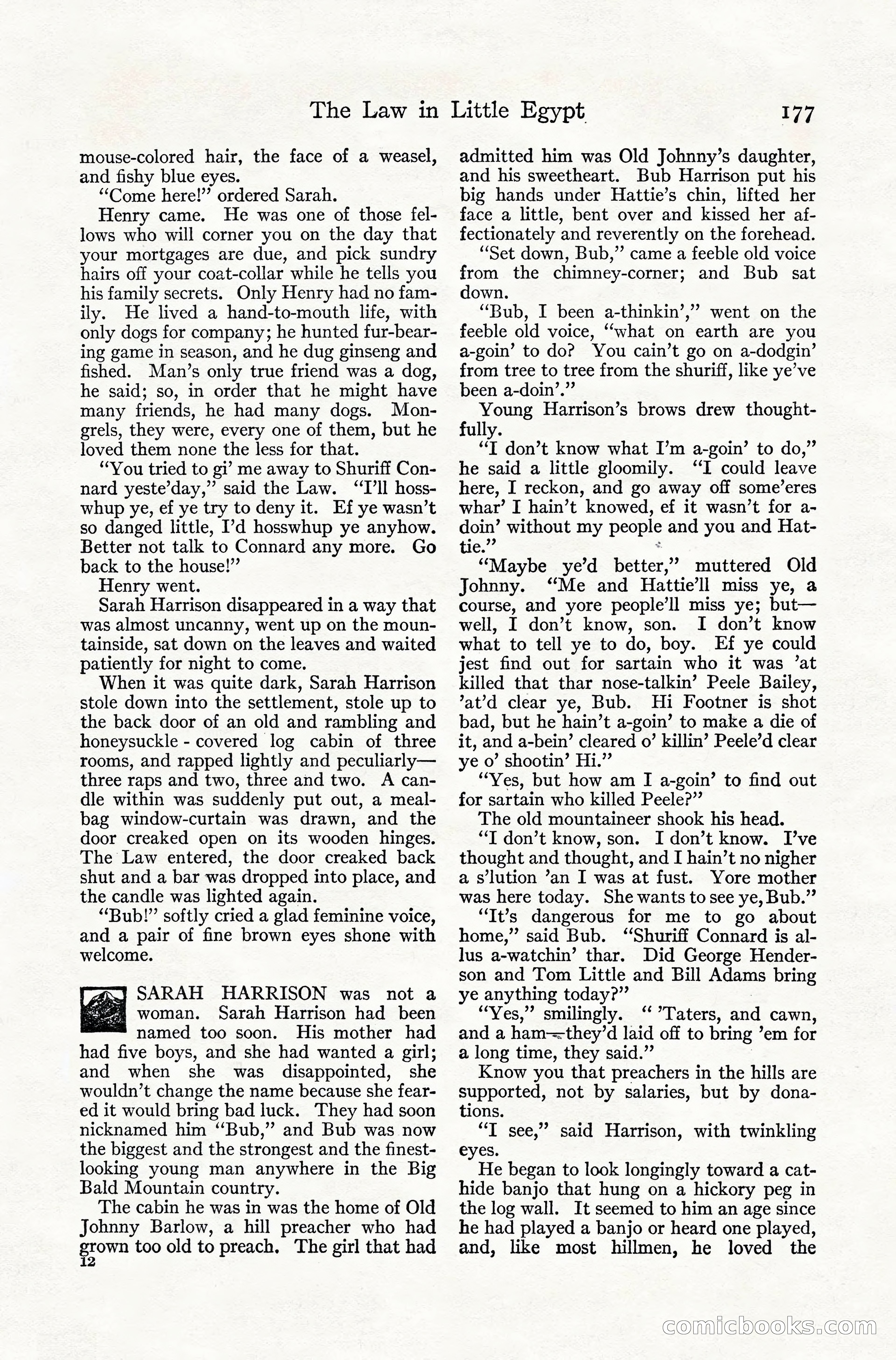 Adventure Magazine, July 1916 — page 179 of 228