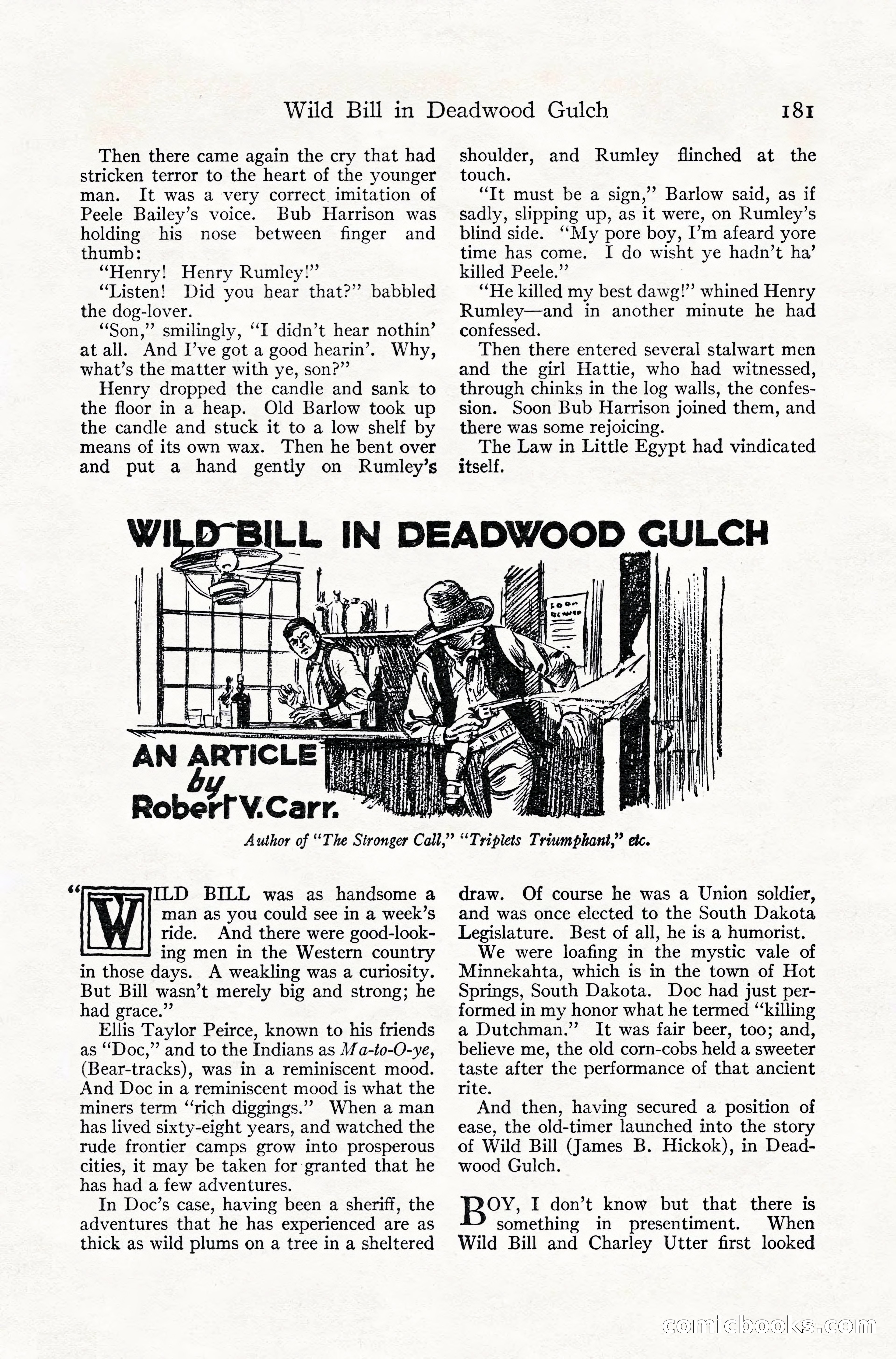 Adventure Magazine, July 1916 — page 183 of 228