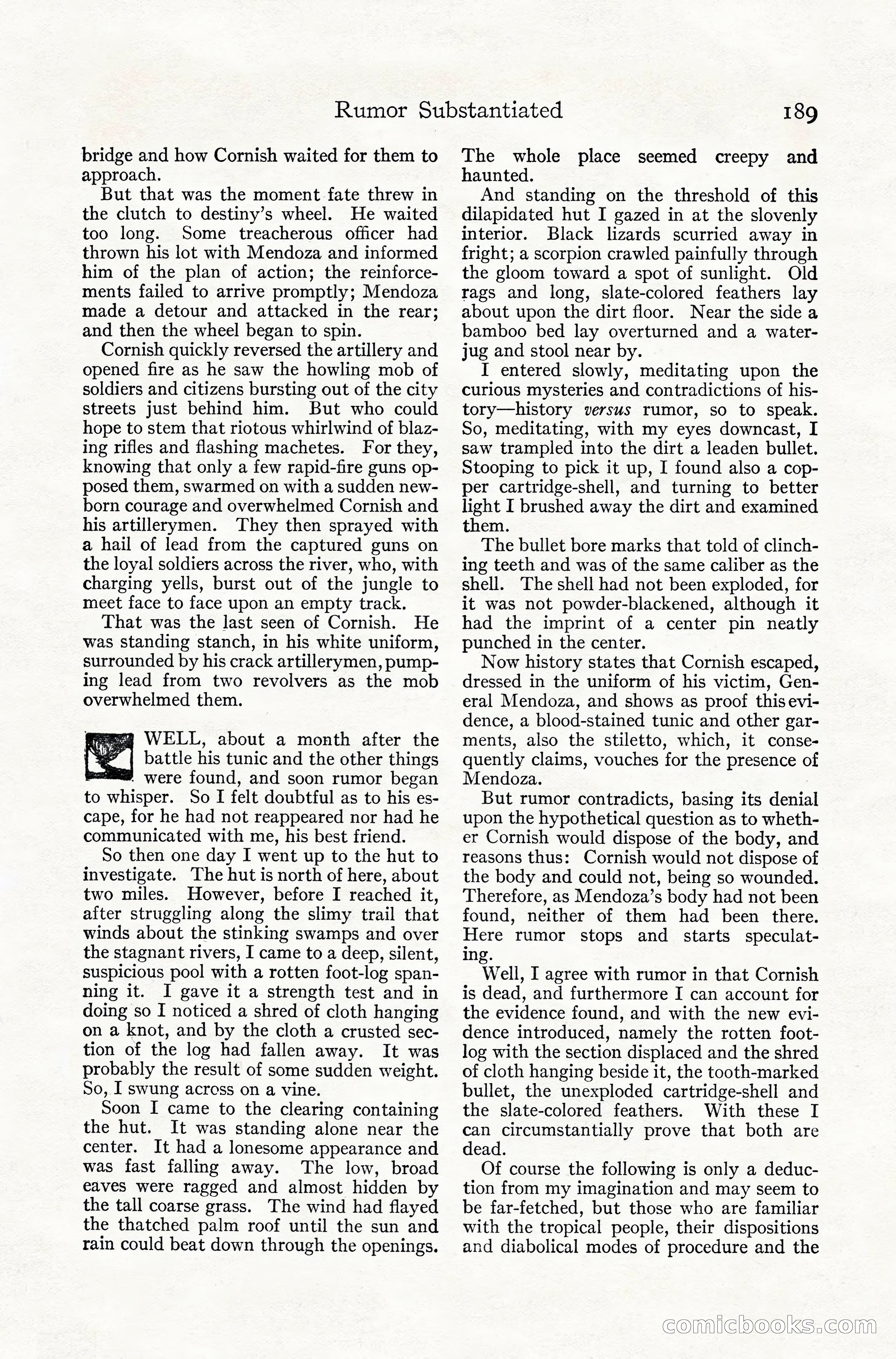 Adventure Magazine, July 1916 — page 191 of 228