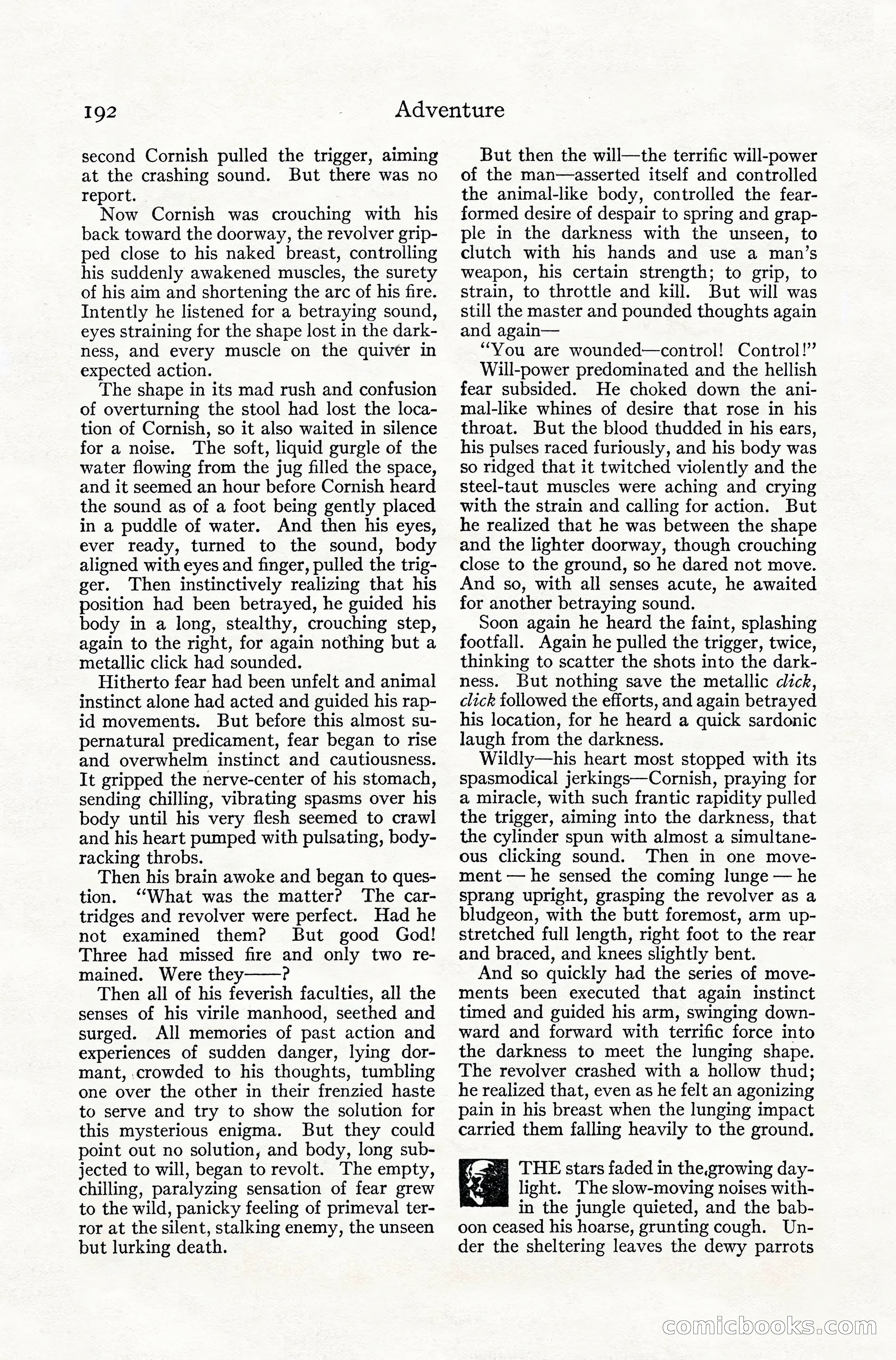 Adventure Magazine, July 1916 — page 194 of 228