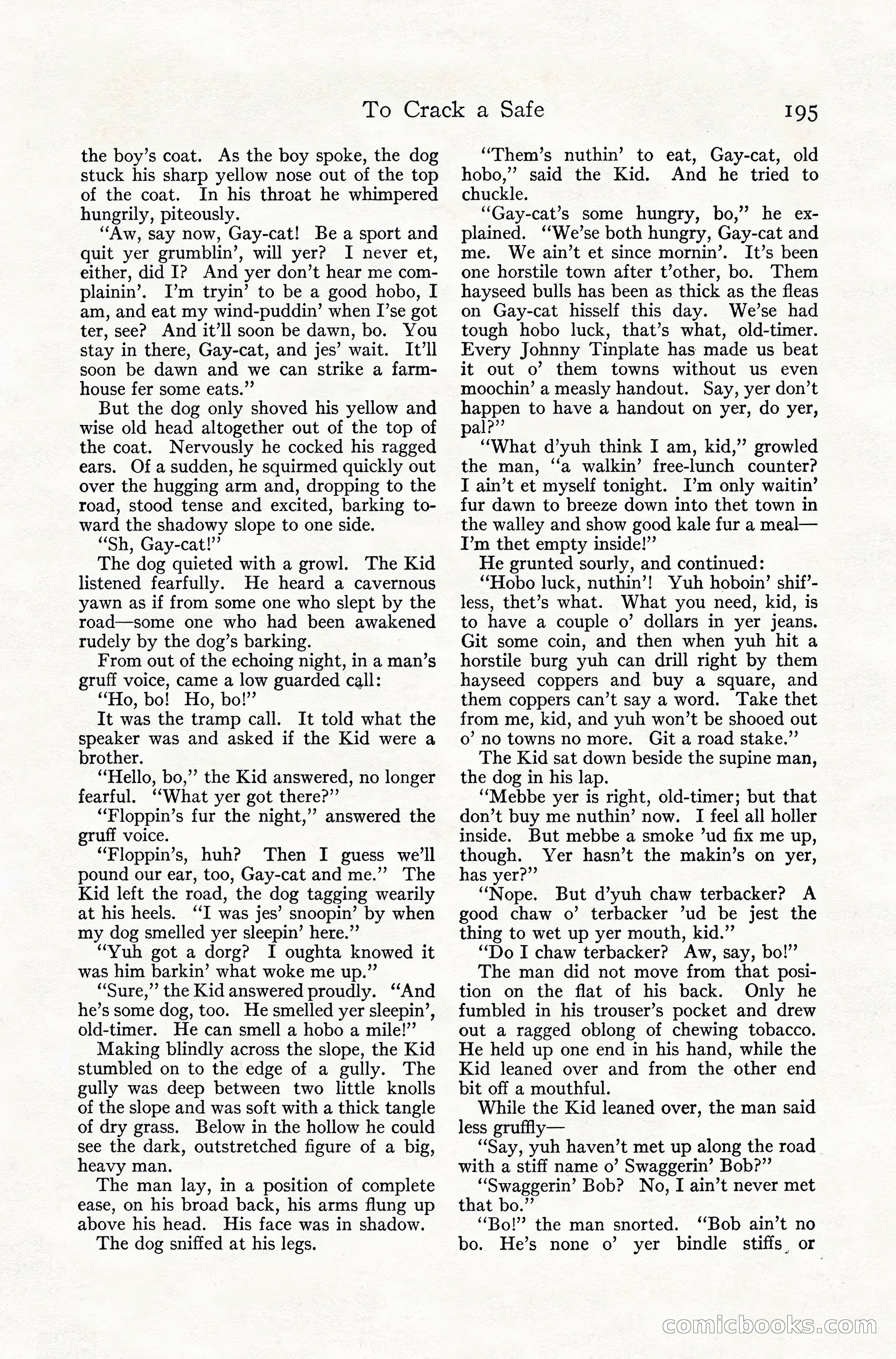 Adventure Magazine, July 1916 — page 197 of 228