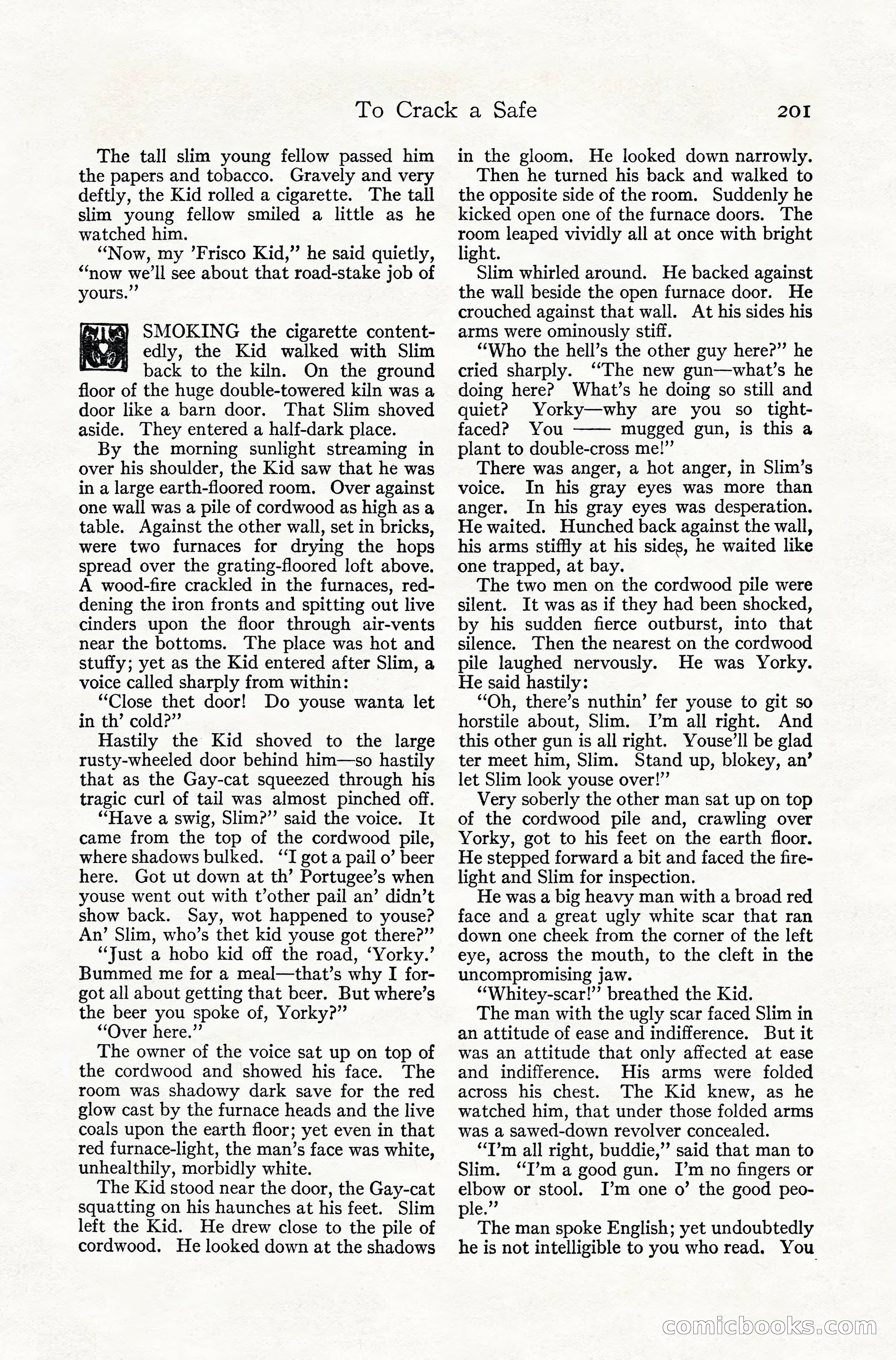 Adventure Magazine, July 1916 — page 203 of 228
