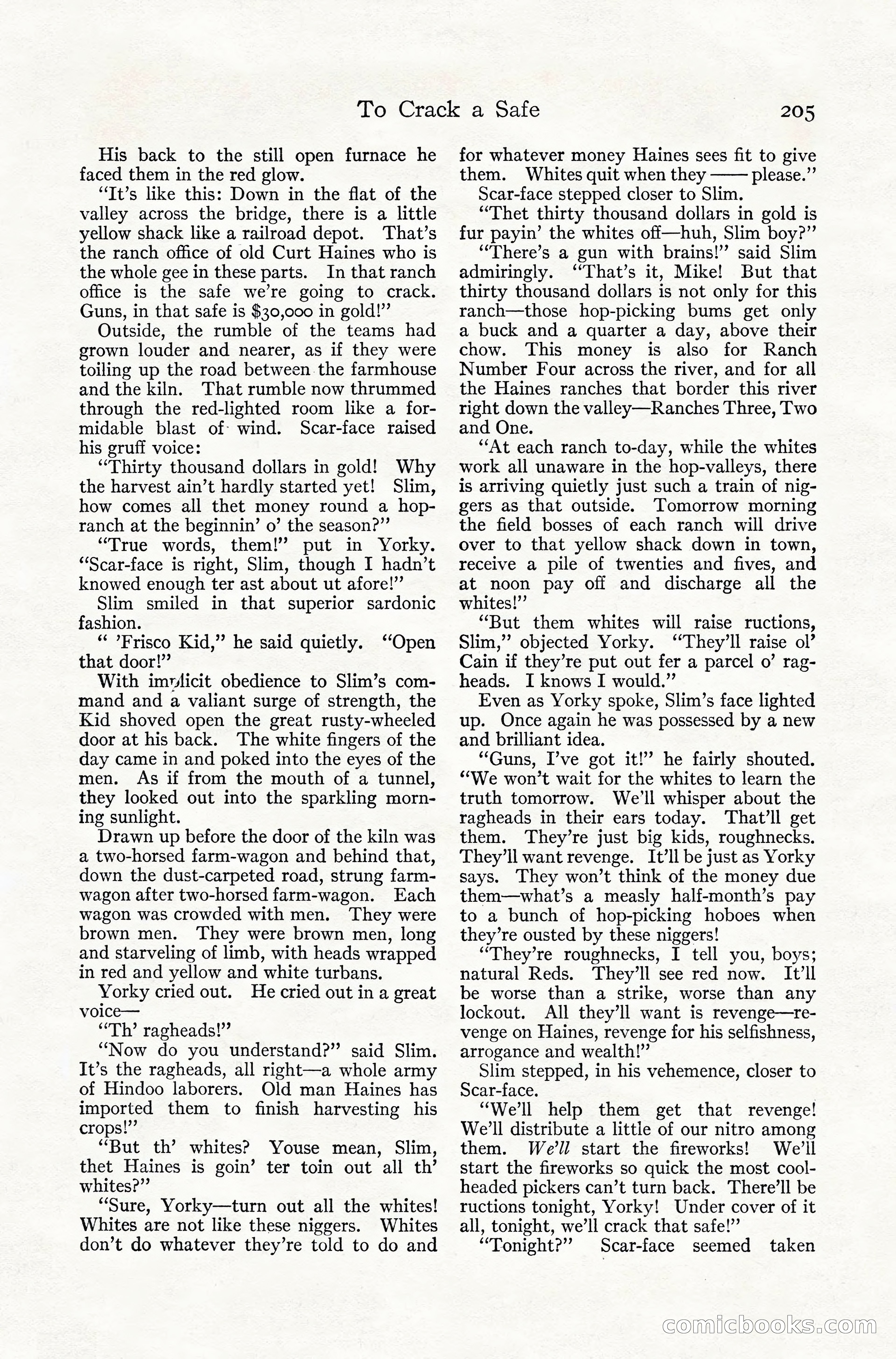 Adventure Magazine, July 1916 — page 207 of 228