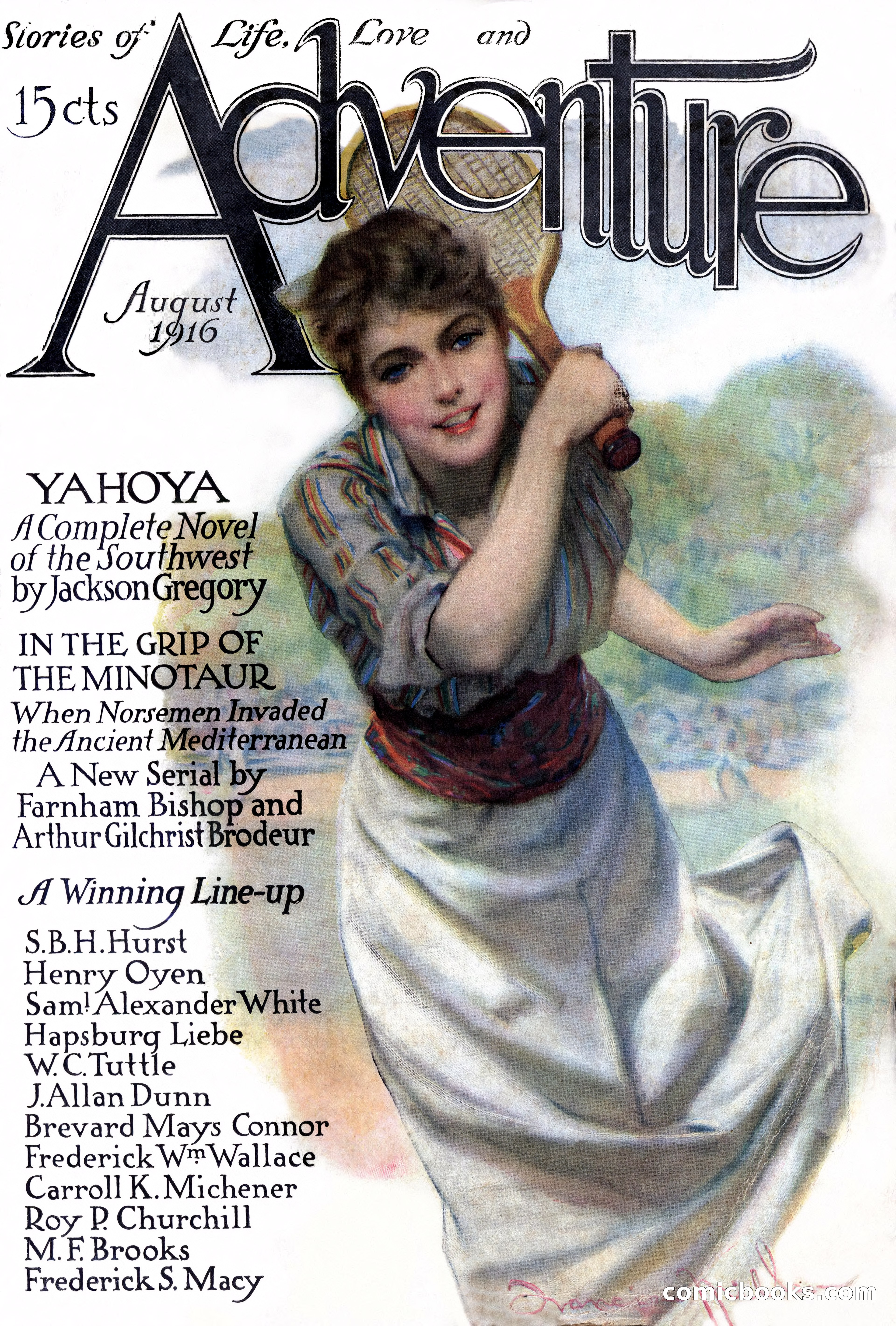 Adventure Magazine, August 1916