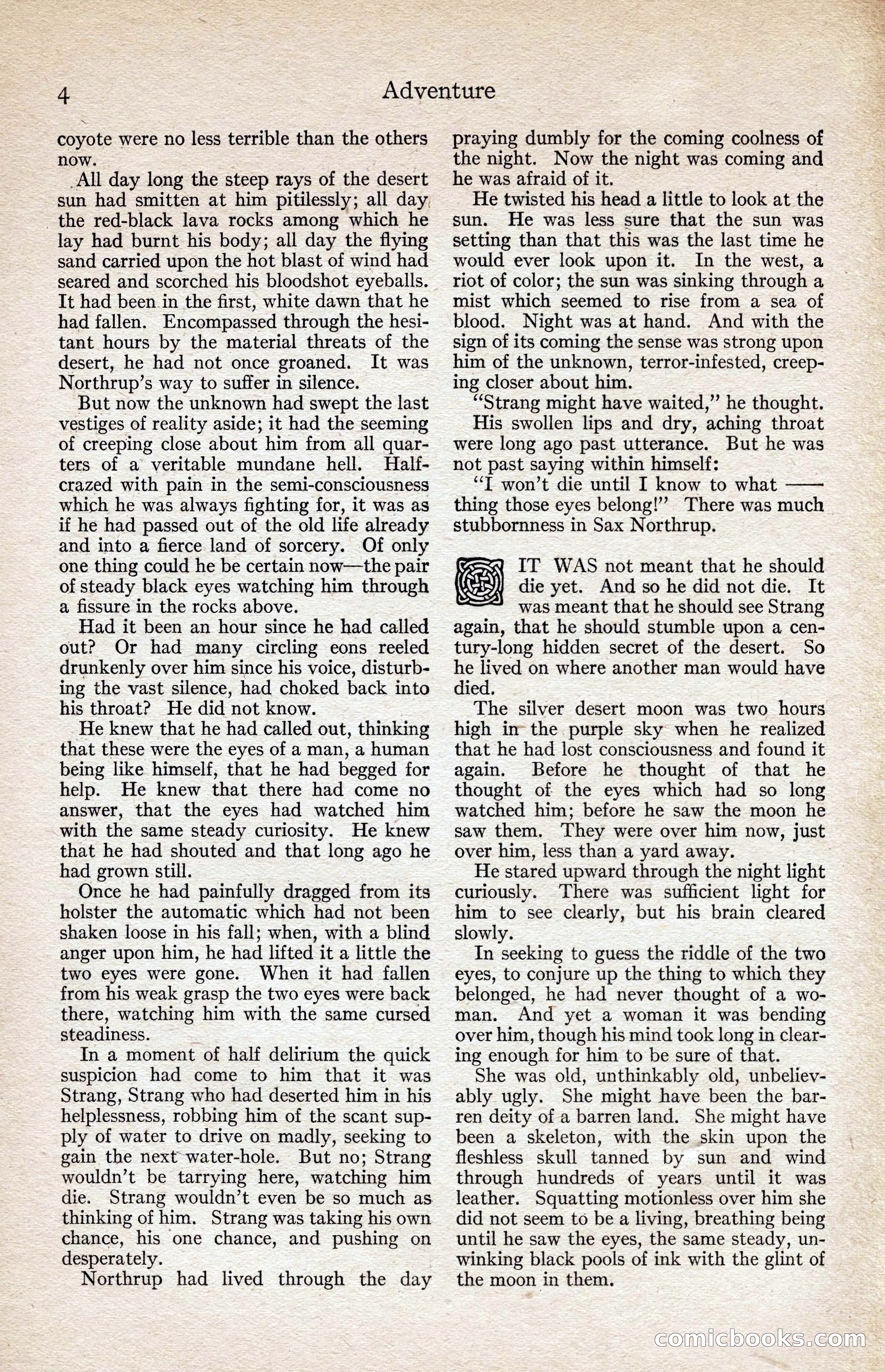 Adventure Magazine, August 1916 — page 6 of 228
