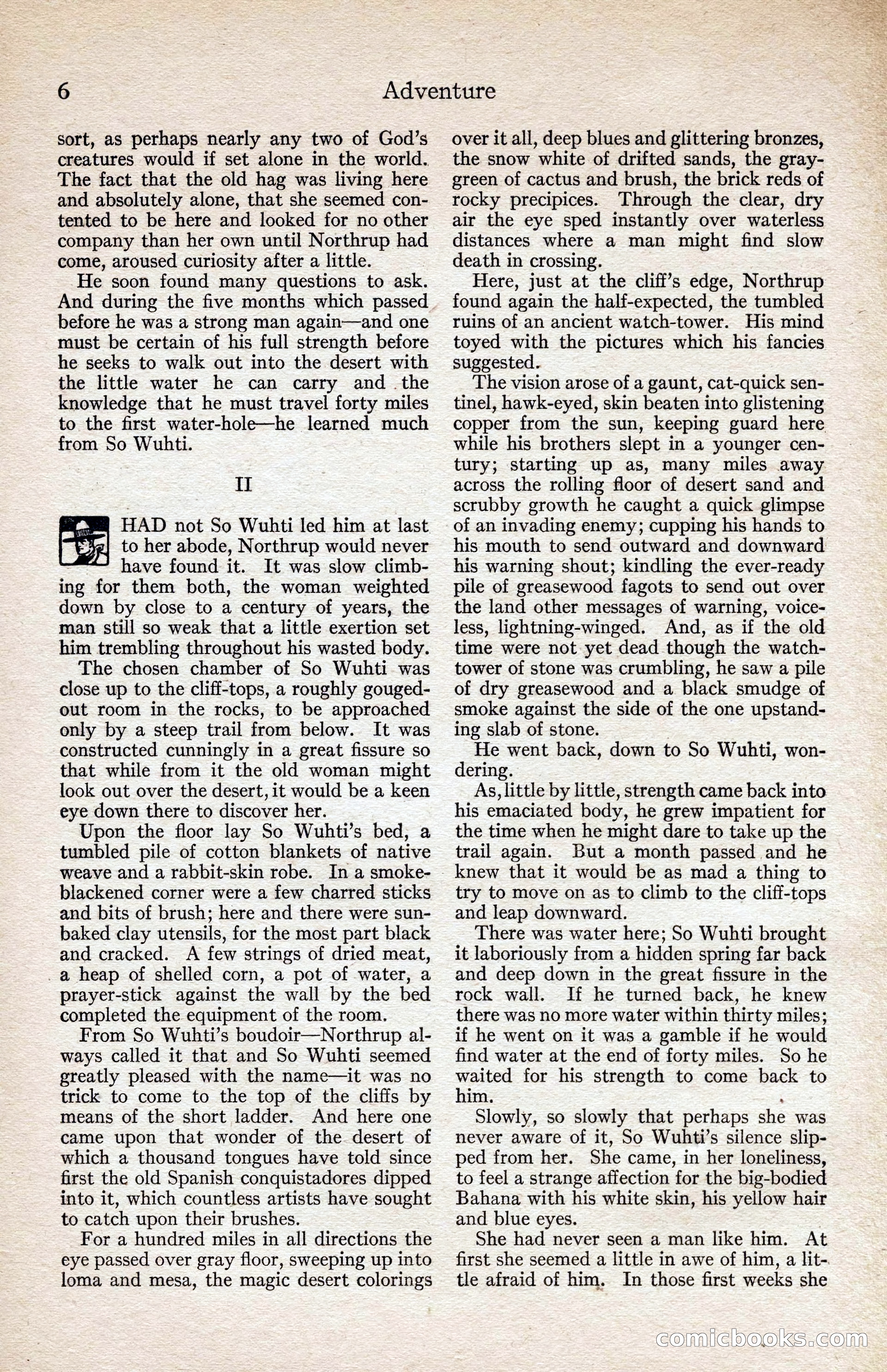 Adventure Magazine, August 1916 — page 8 of 228