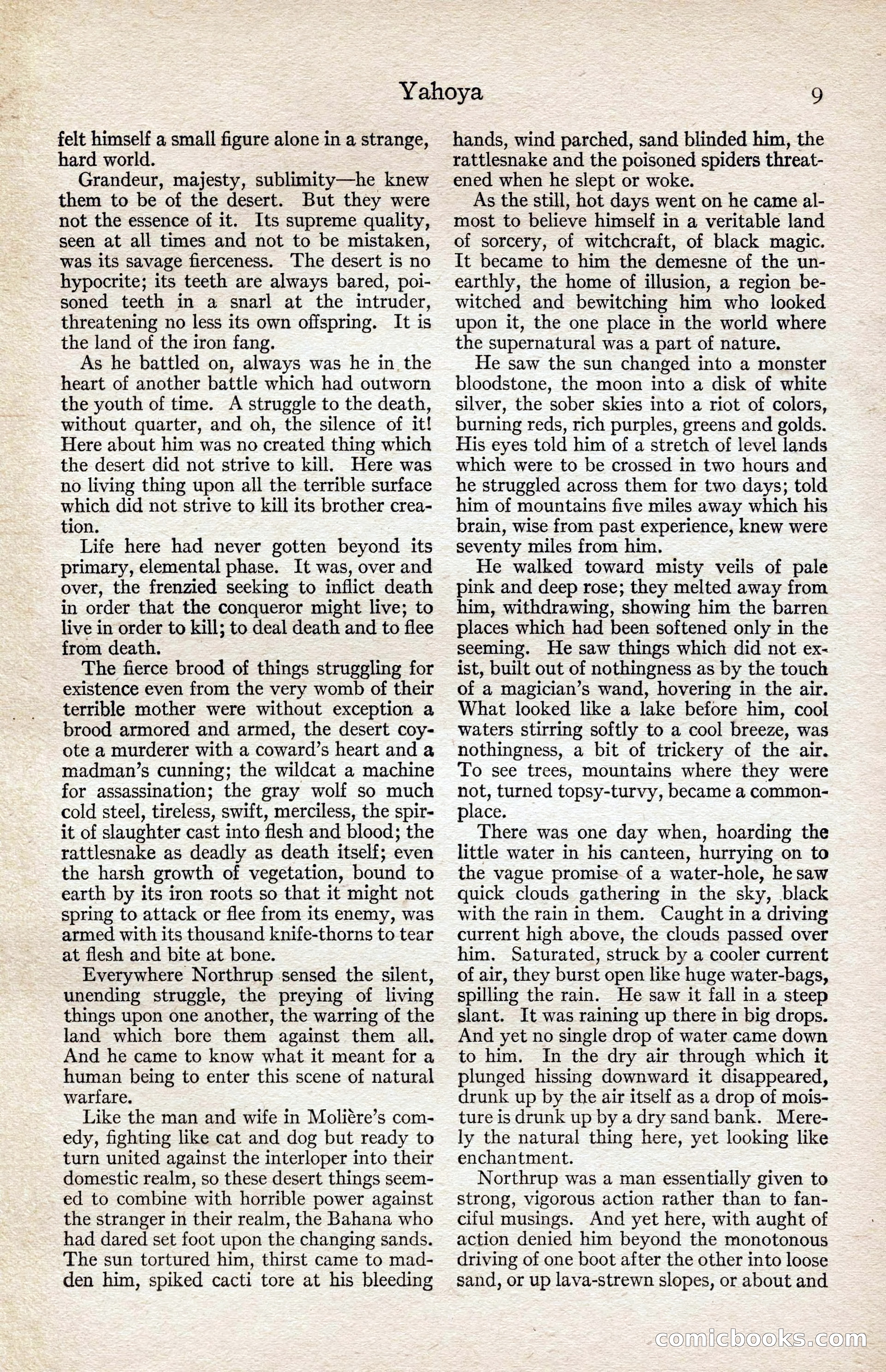 Adventure Magazine, August 1916 — page 11 of 228