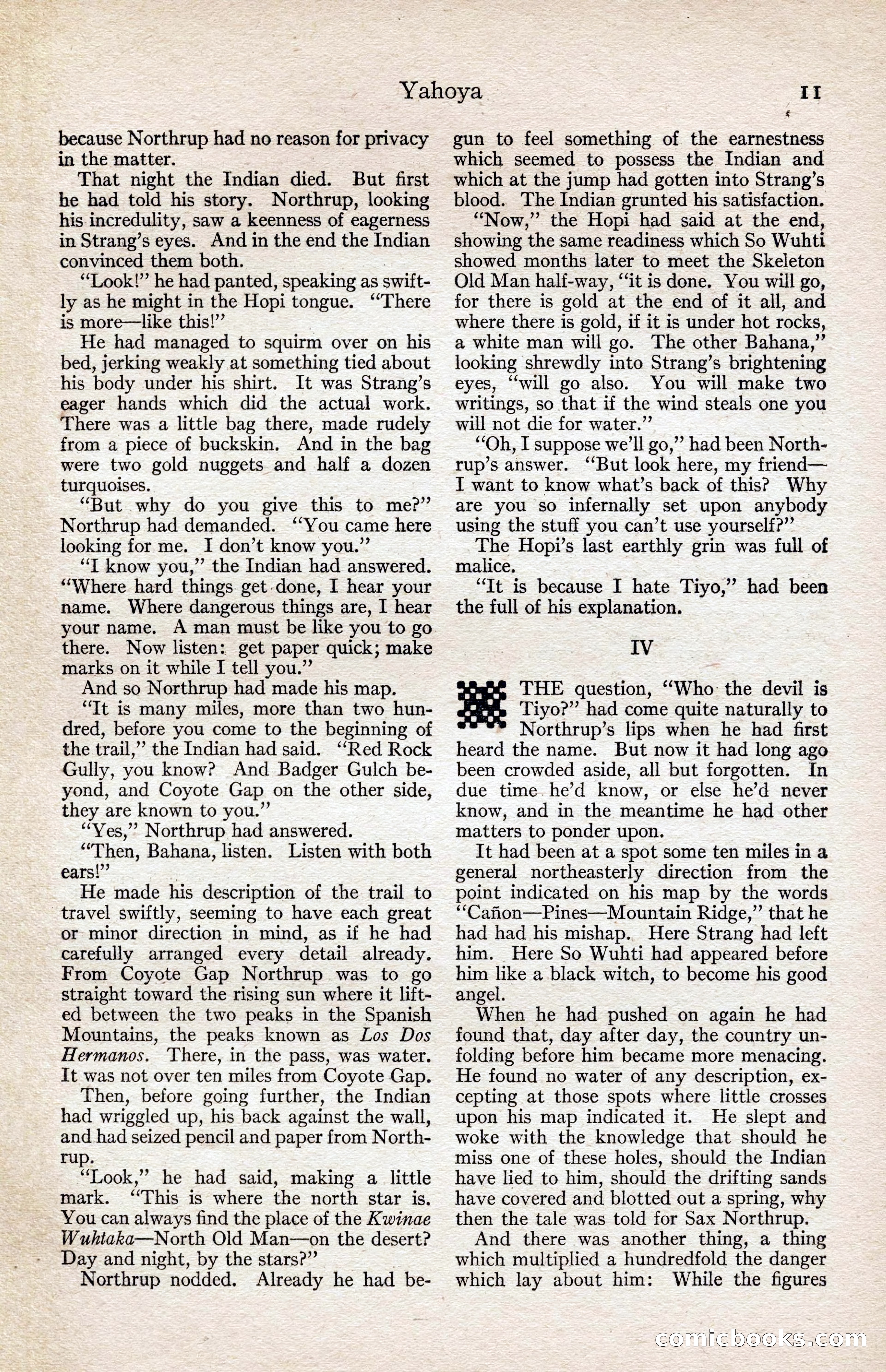Adventure Magazine, August 1916 — page 13 of 228