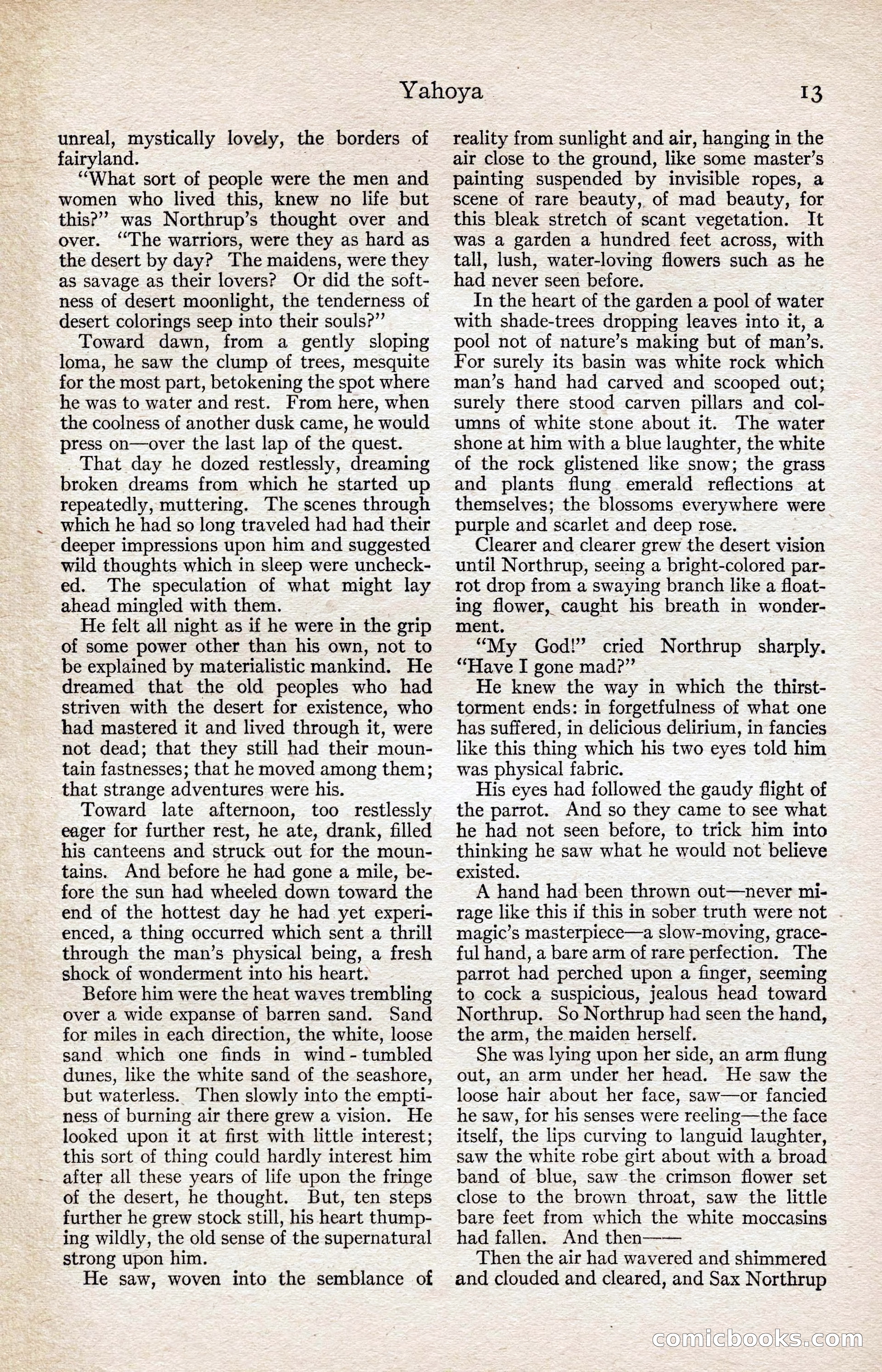 Adventure Magazine, August 1916 — page 15 of 228