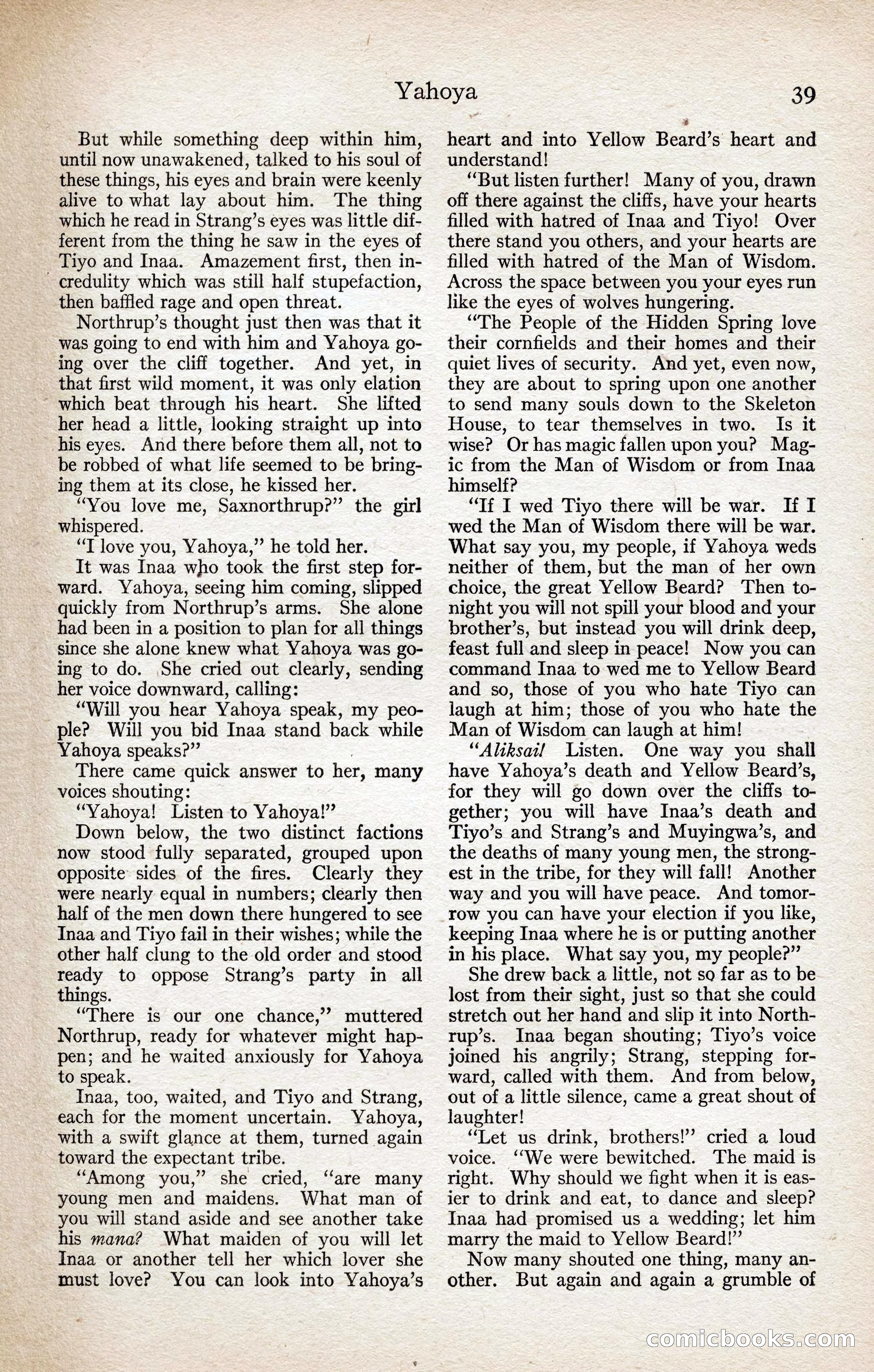 Adventure Magazine, August 1916 — page 41 of 228