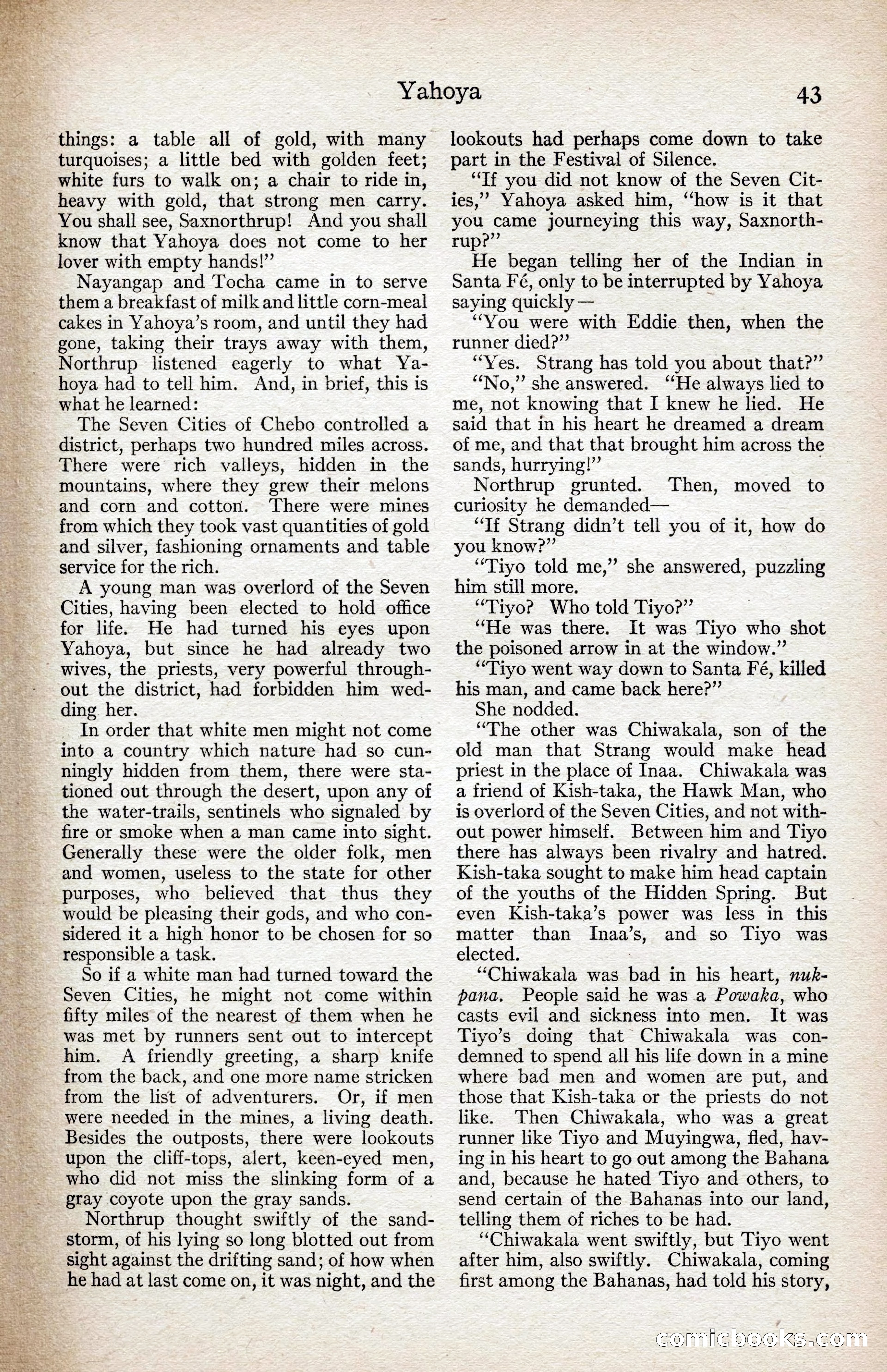 Adventure Magazine, August 1916 — page 45 of 228