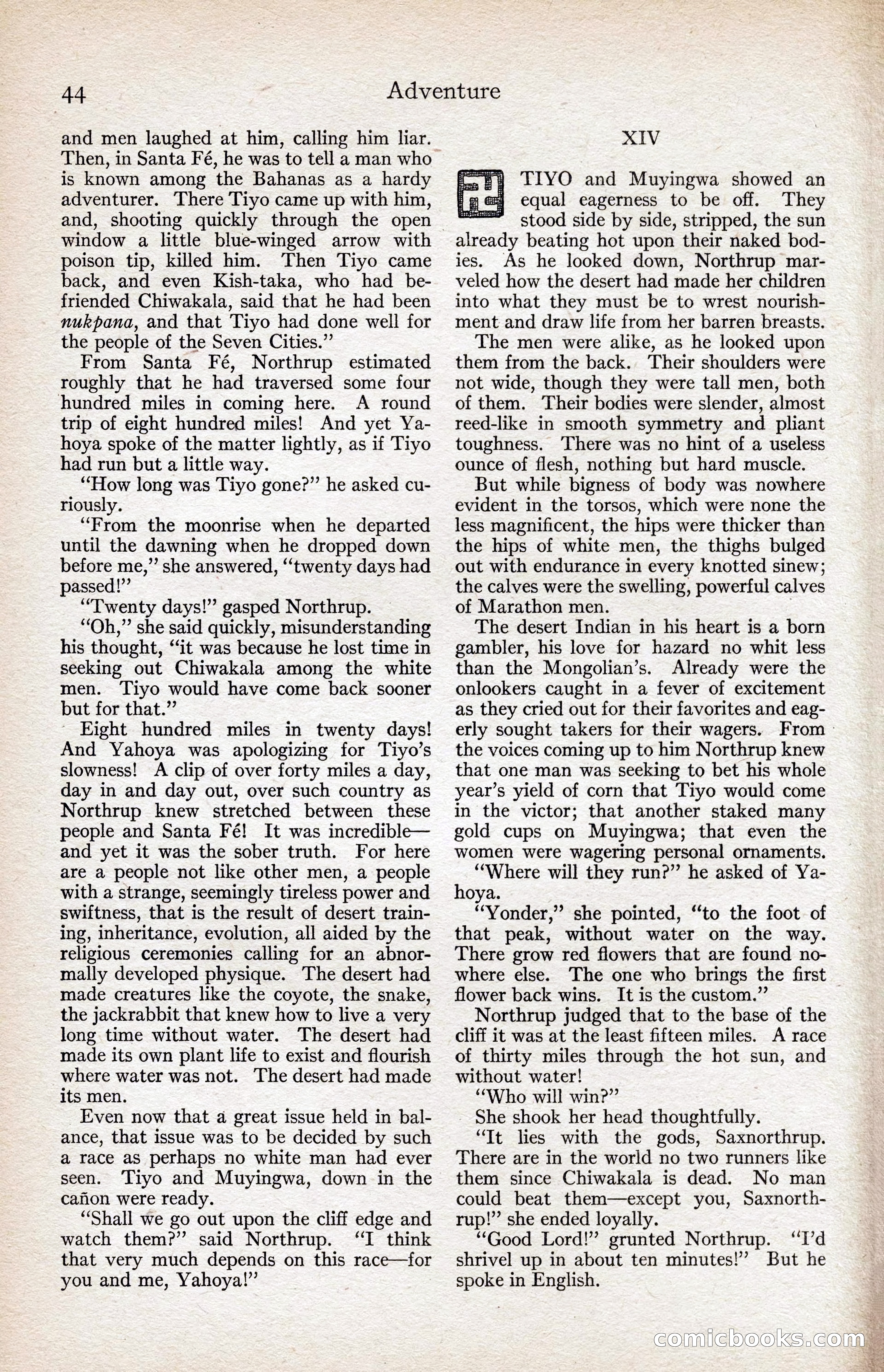 Adventure Magazine, August 1916 — page 46 of 228