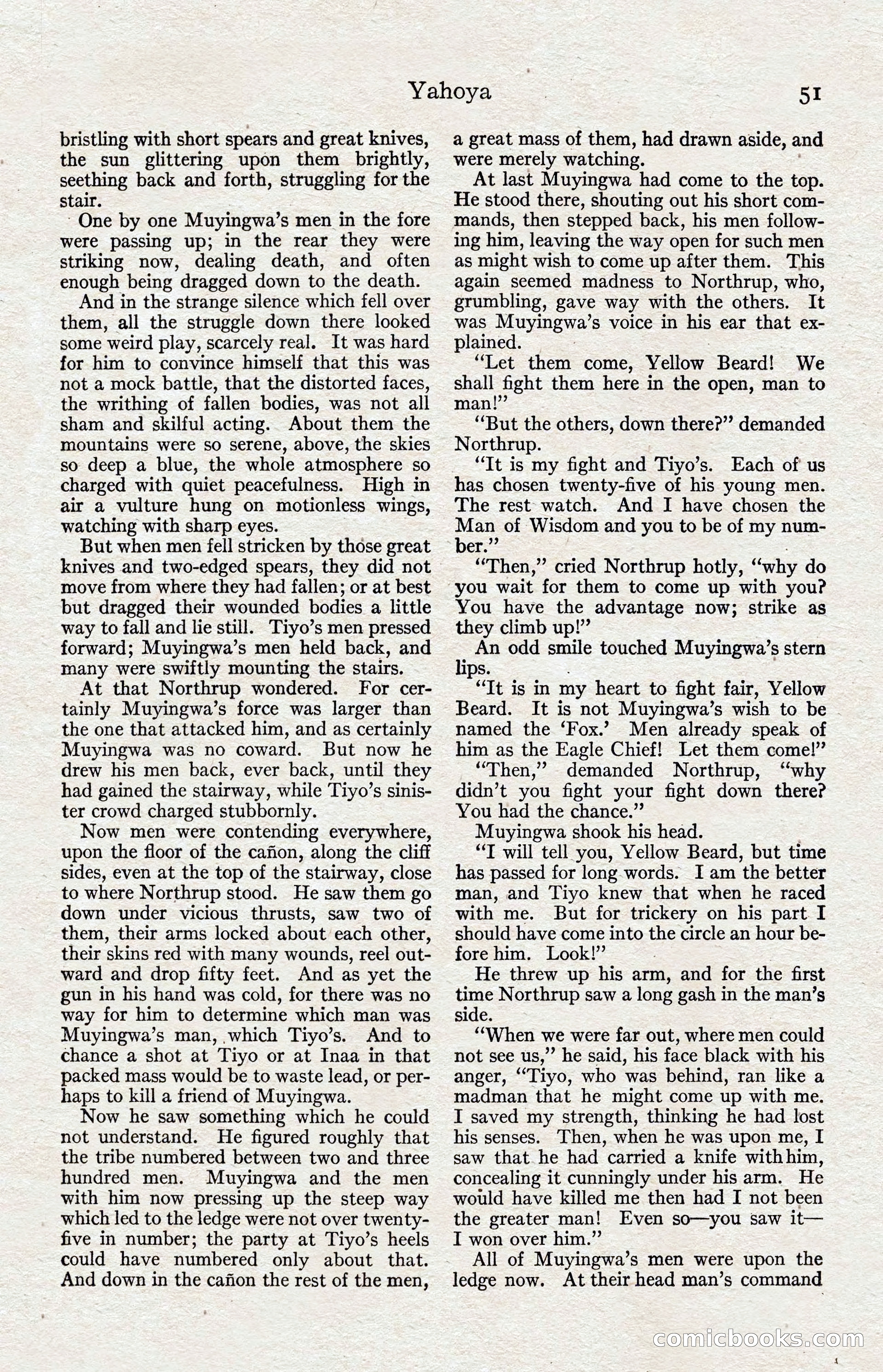 Adventure Magazine, August 1916 — page 53 of 228