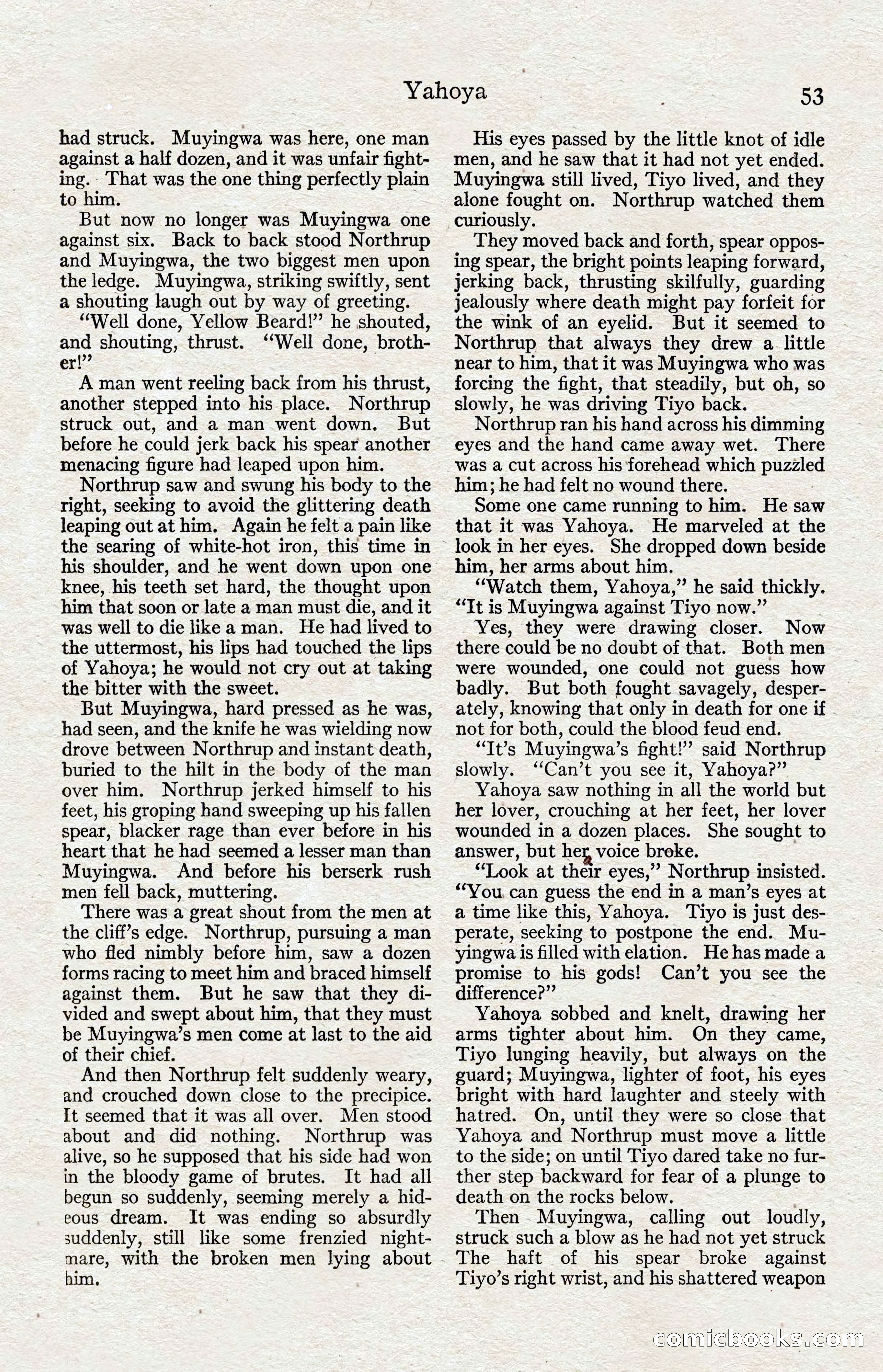 Adventure Magazine, August 1916 — page 55 of 228