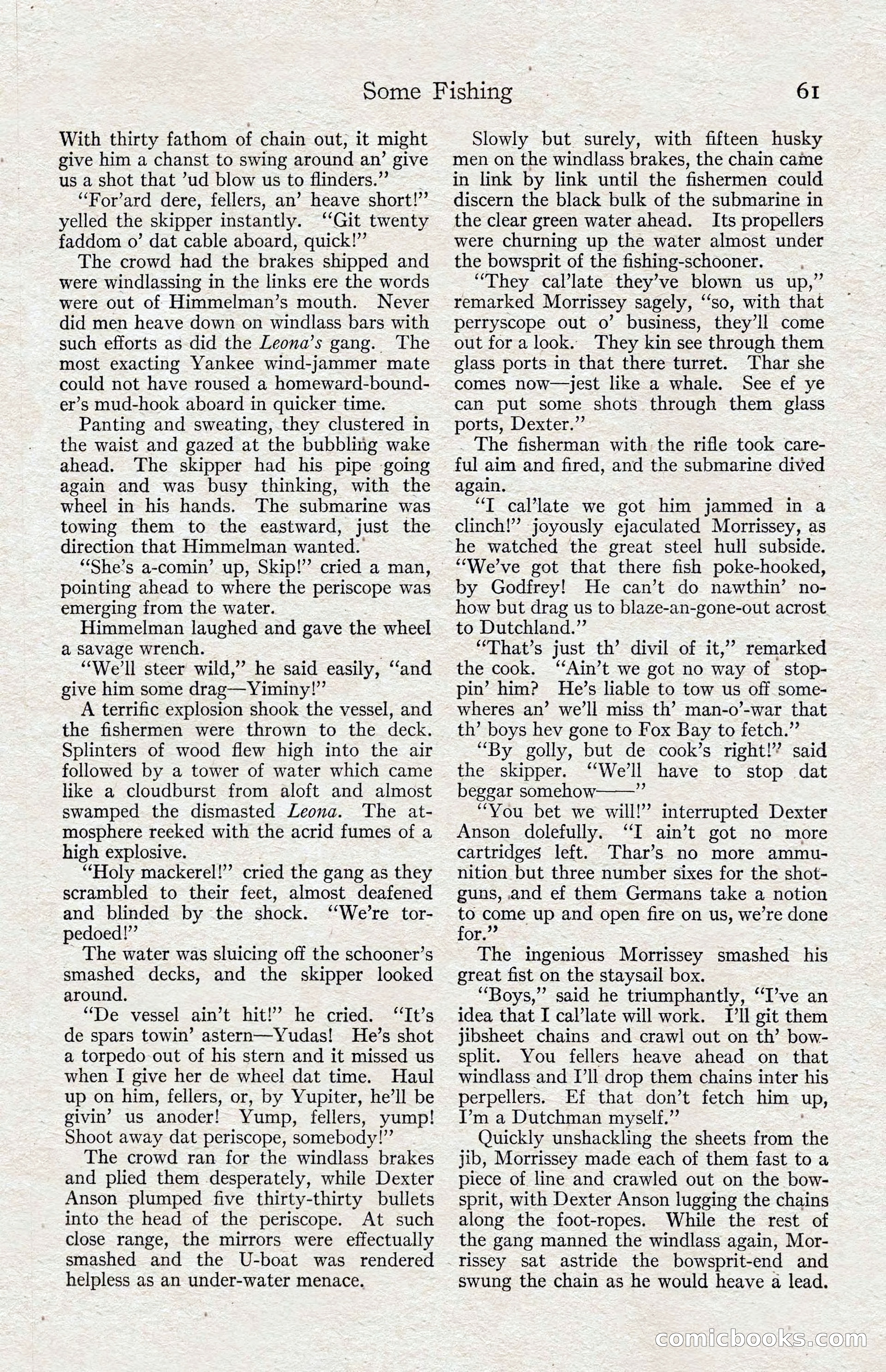 Adventure Magazine, August 1916 — page 63 of 228