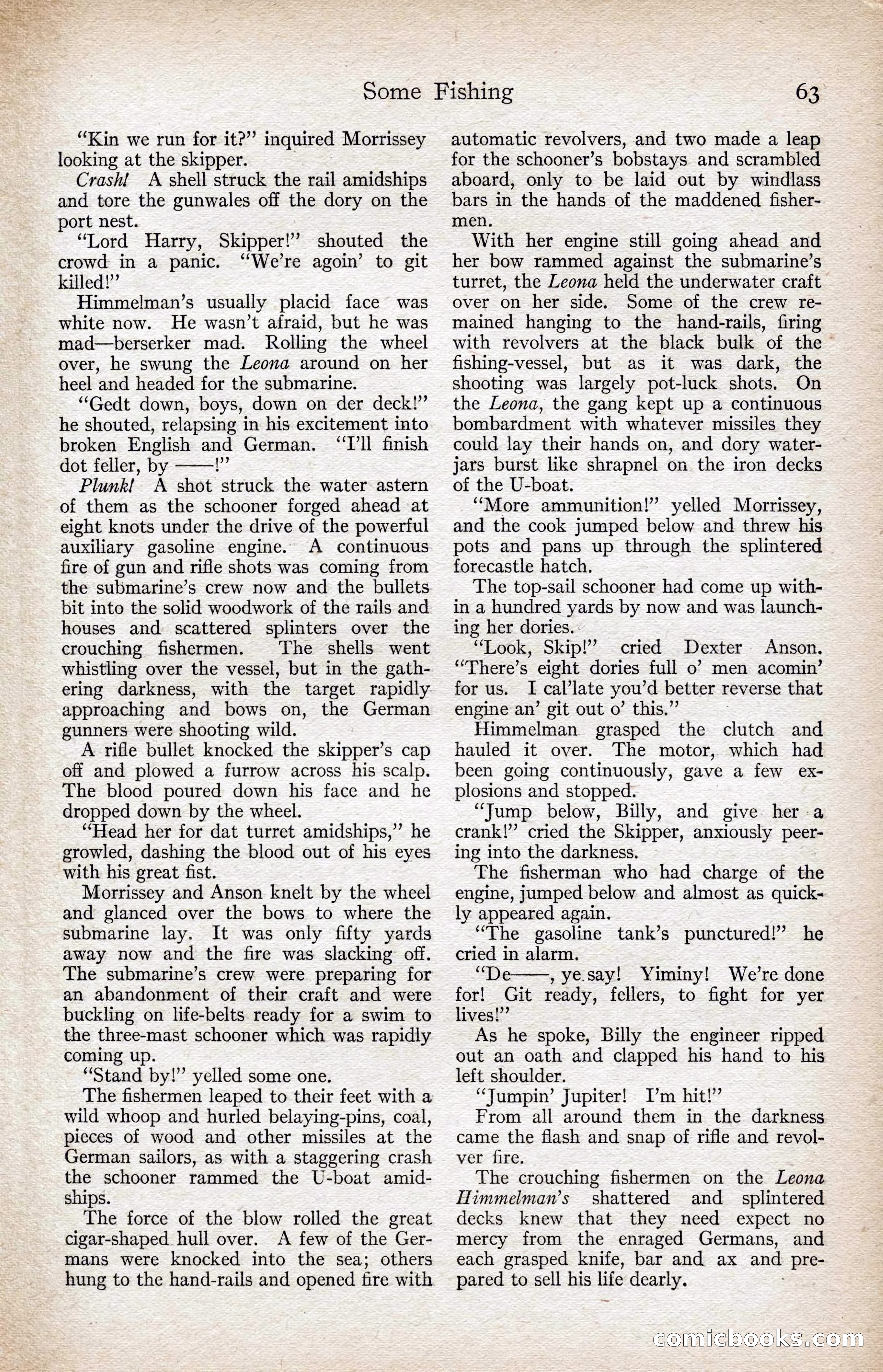 Adventure Magazine, August 1916 — page 65 of 228