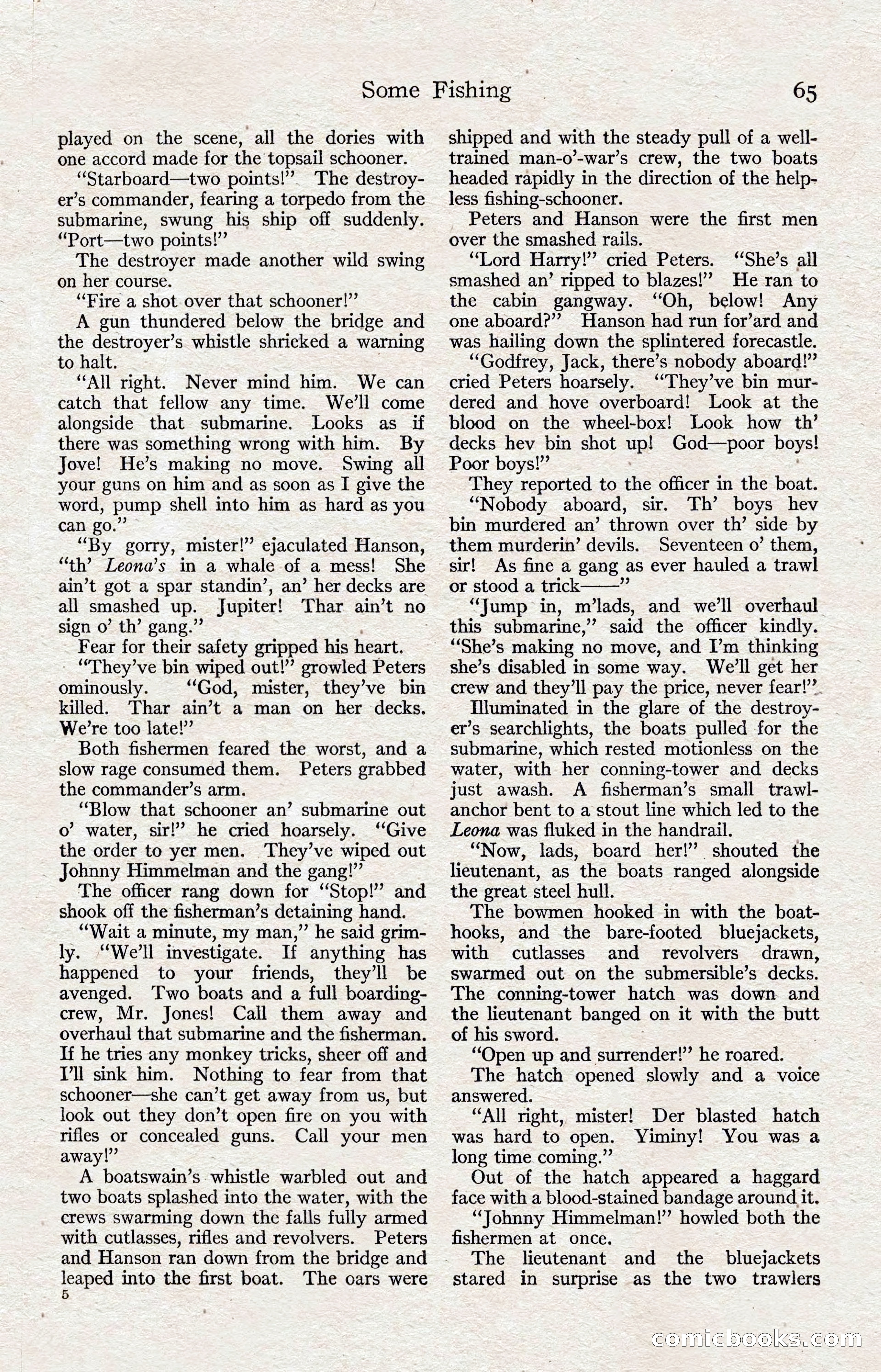 Adventure Magazine, August 1916 — page 67 of 228