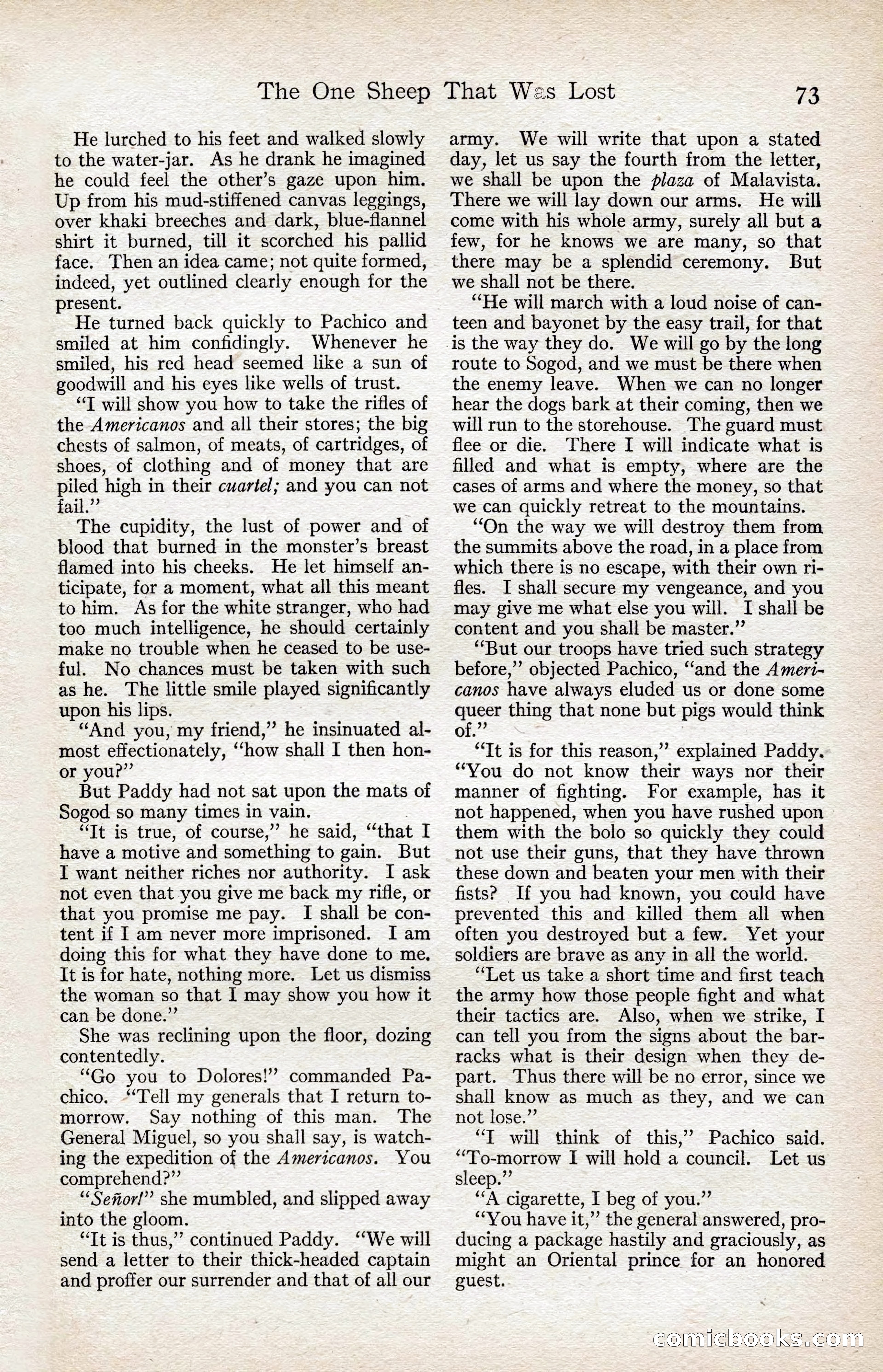 Adventure Magazine, August 1916 — page 75 of 228