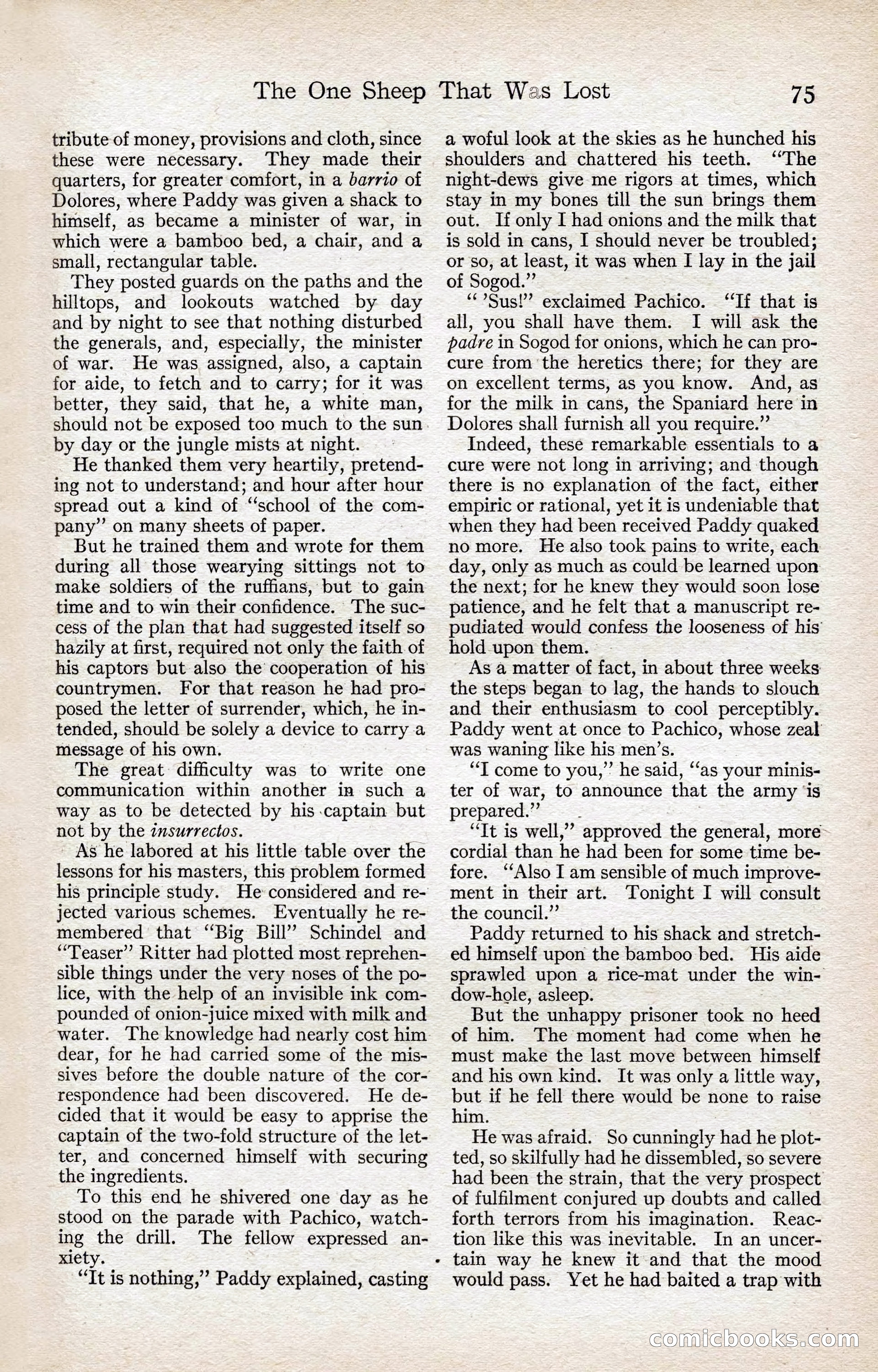 Adventure Magazine, August 1916 — page 77 of 228
