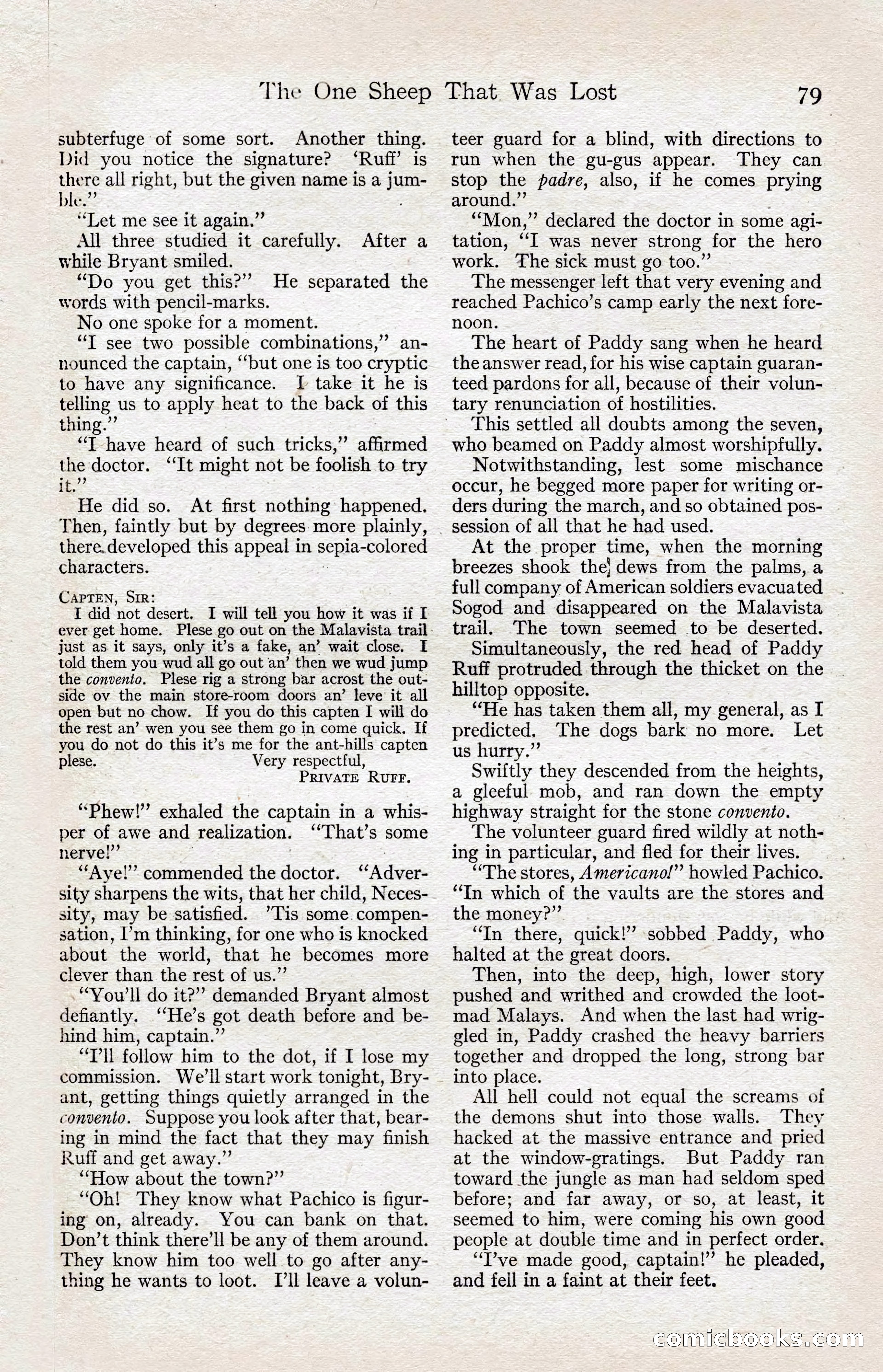 Adventure Magazine, August 1916 — page 81 of 228