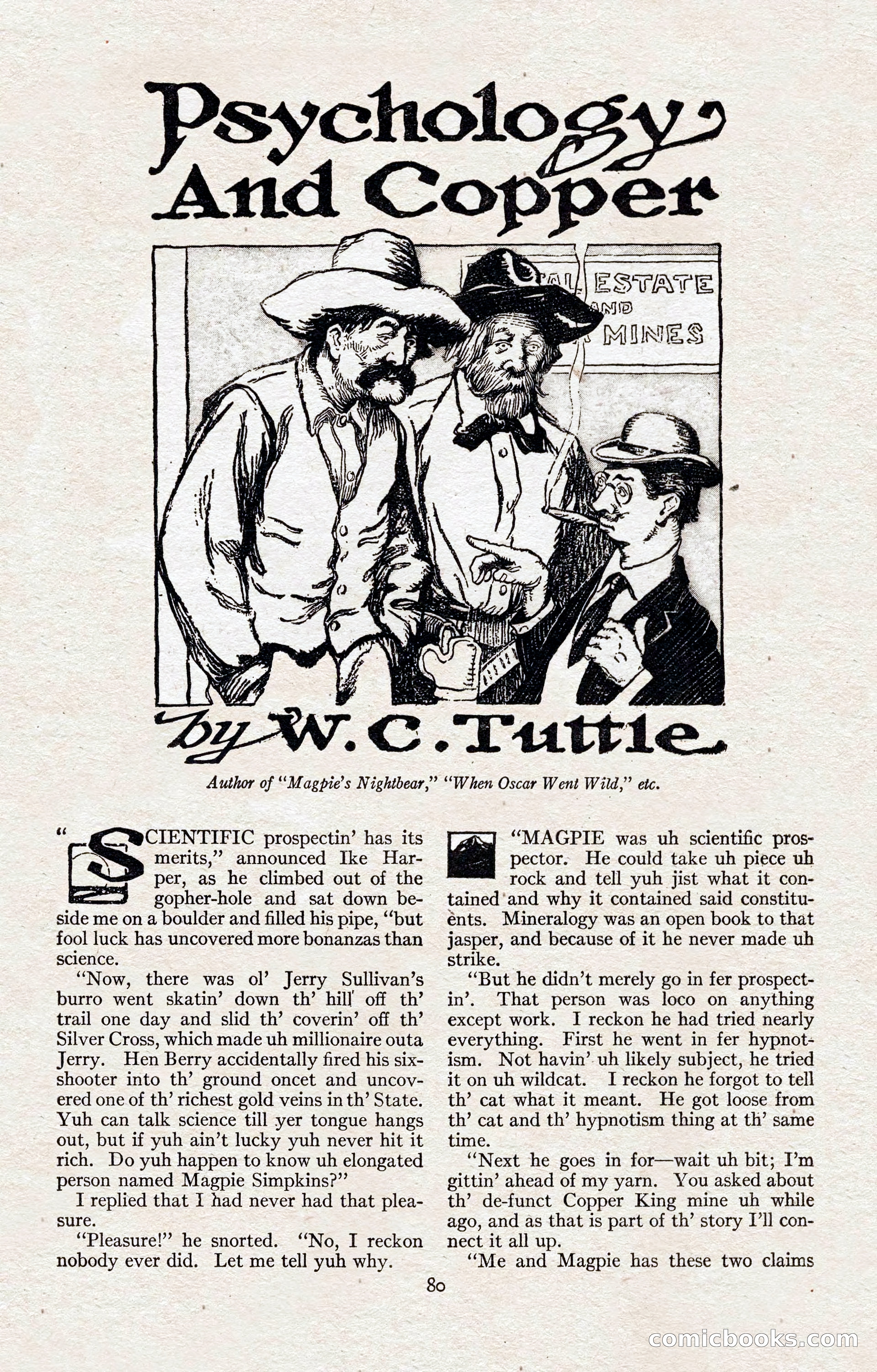 Adventure Magazine, August 1916 — page 82 of 228