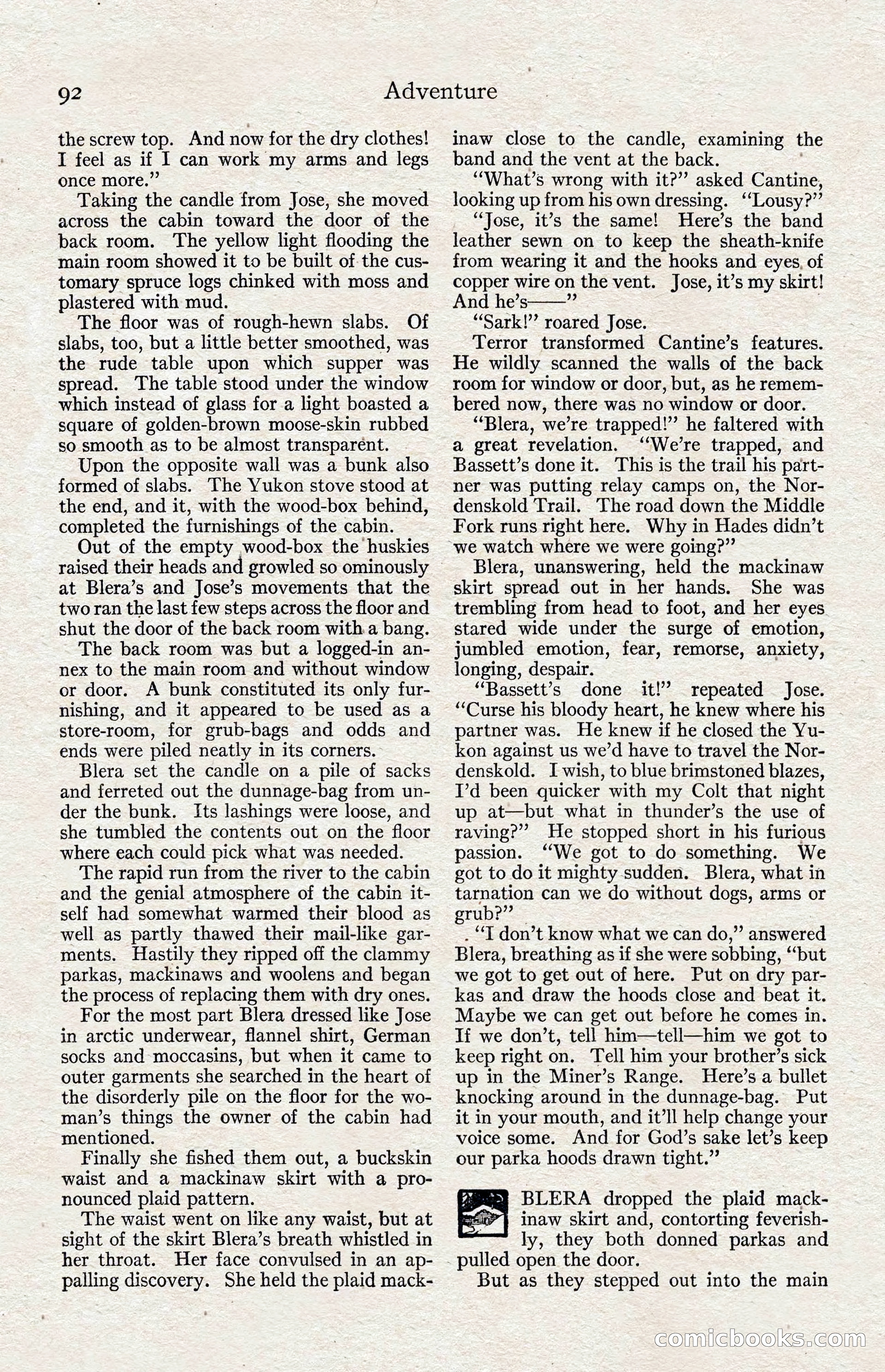 Adventure Magazine, August 1916 — page 94 of 228