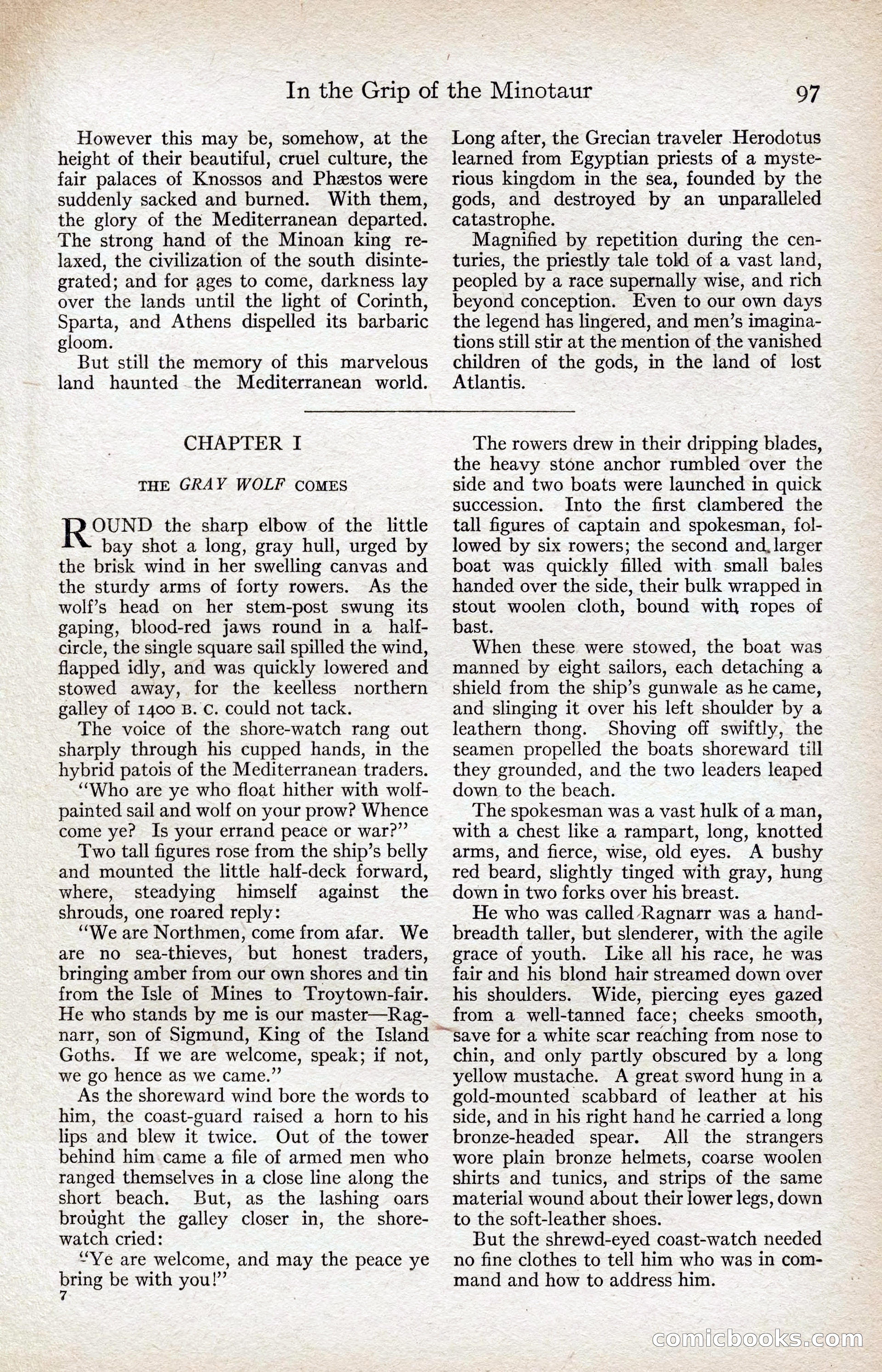 Adventure Magazine, August 1916 — page 99 of 228