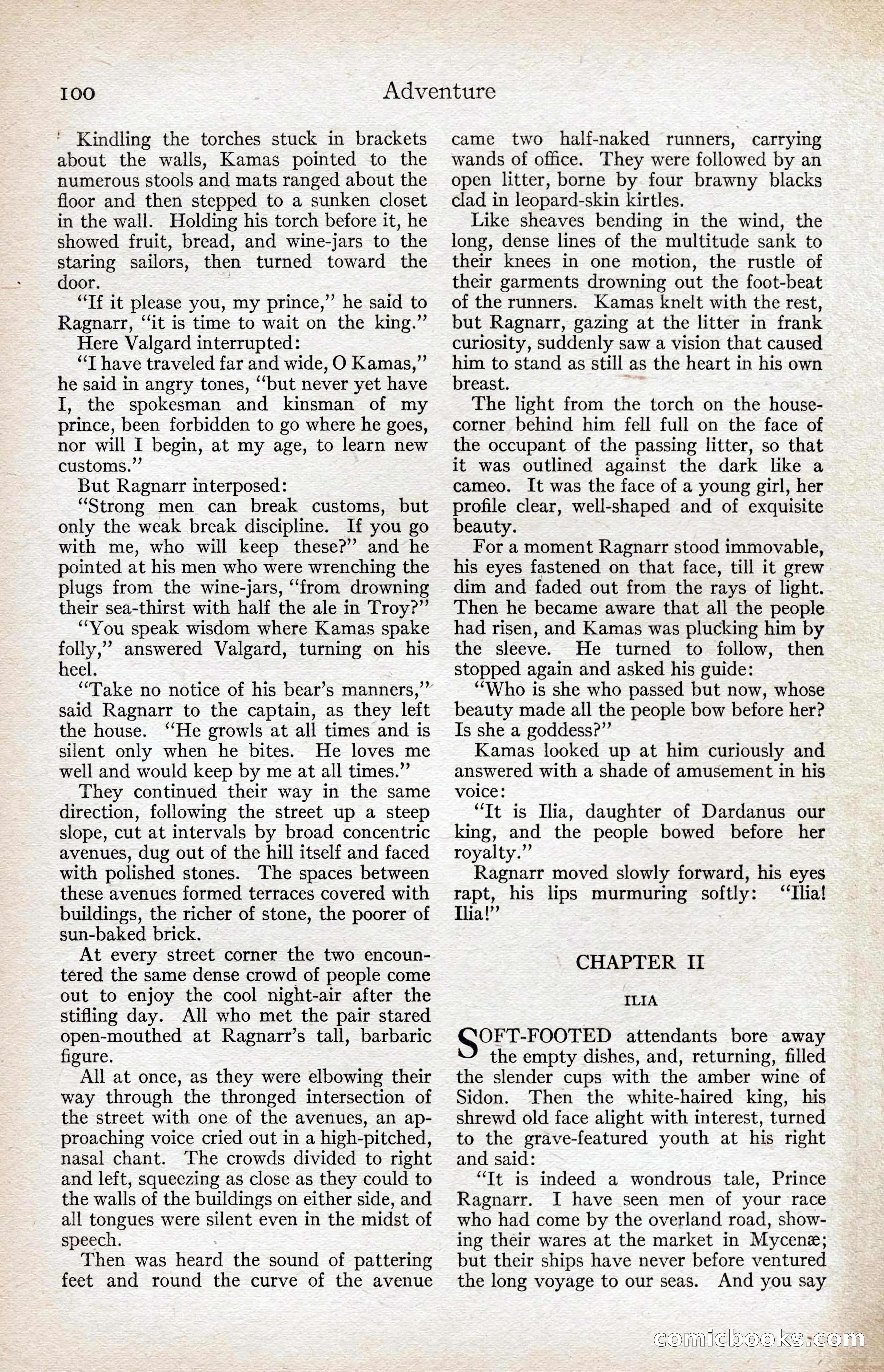 Adventure Magazine, August 1916 — page 102 of 228