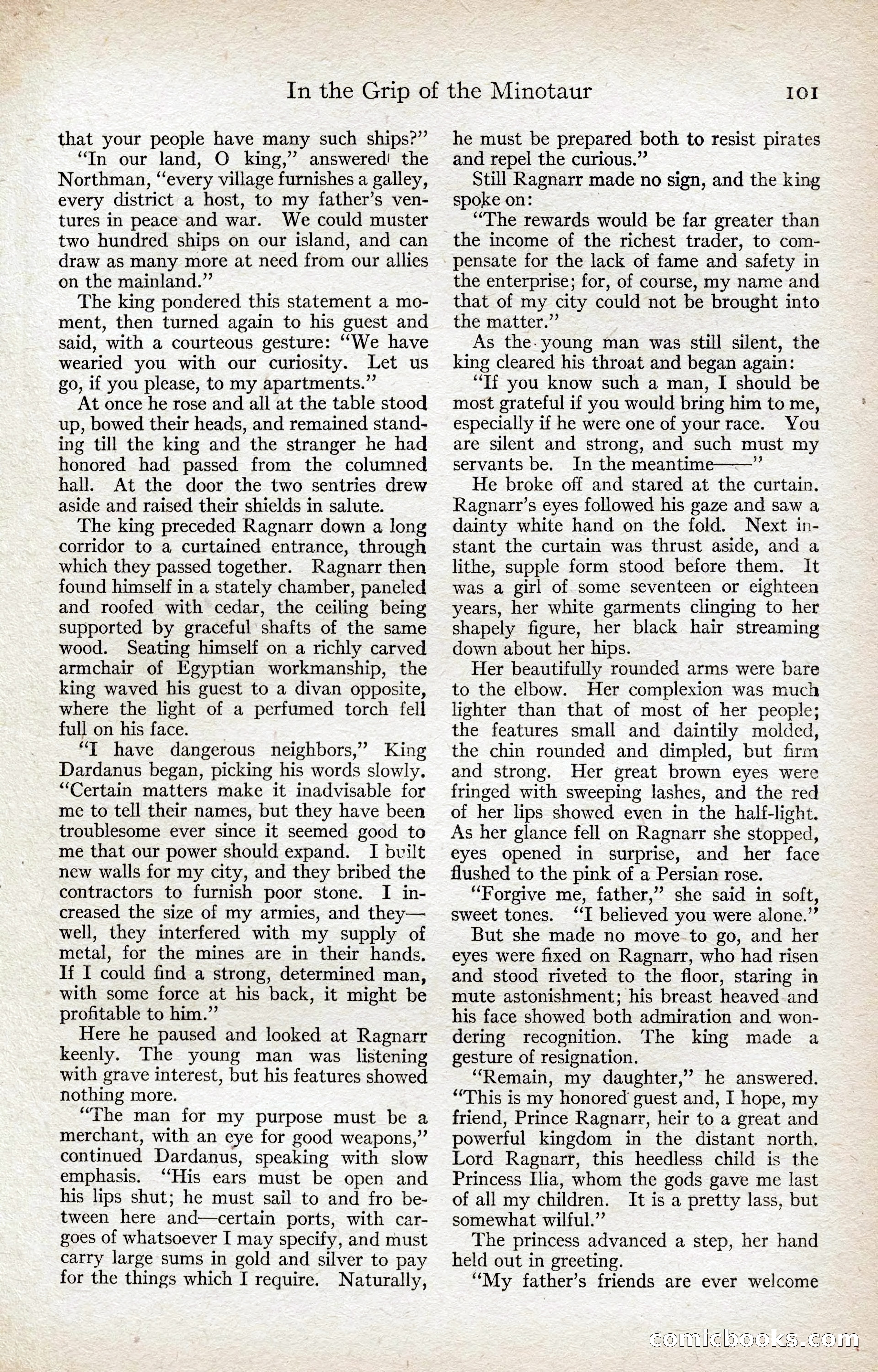 Adventure Magazine, August 1916 — page 103 of 228