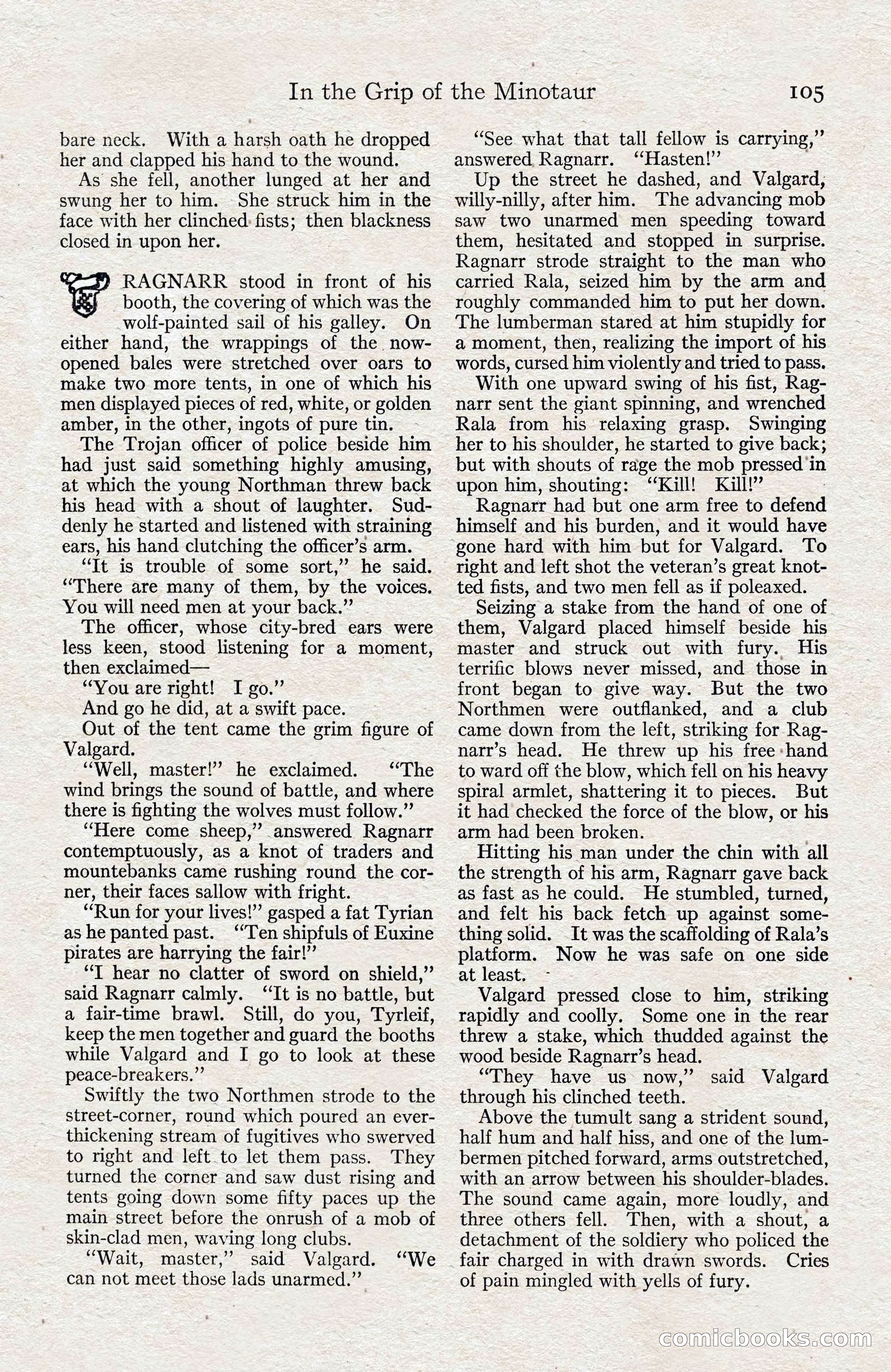 Adventure Magazine, August 1916 — page 107 of 228