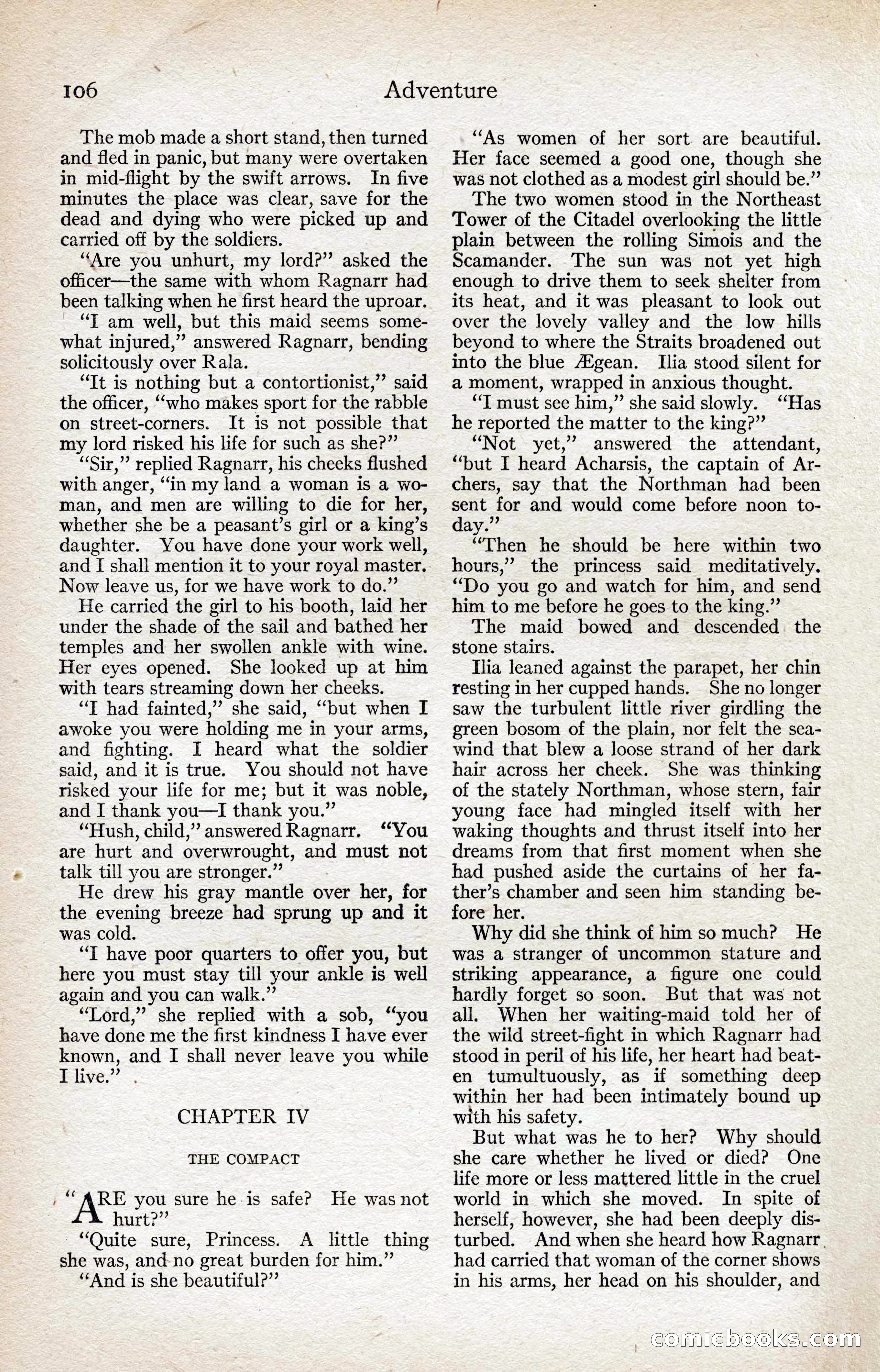 Adventure Magazine, August 1916 — page 108 of 228