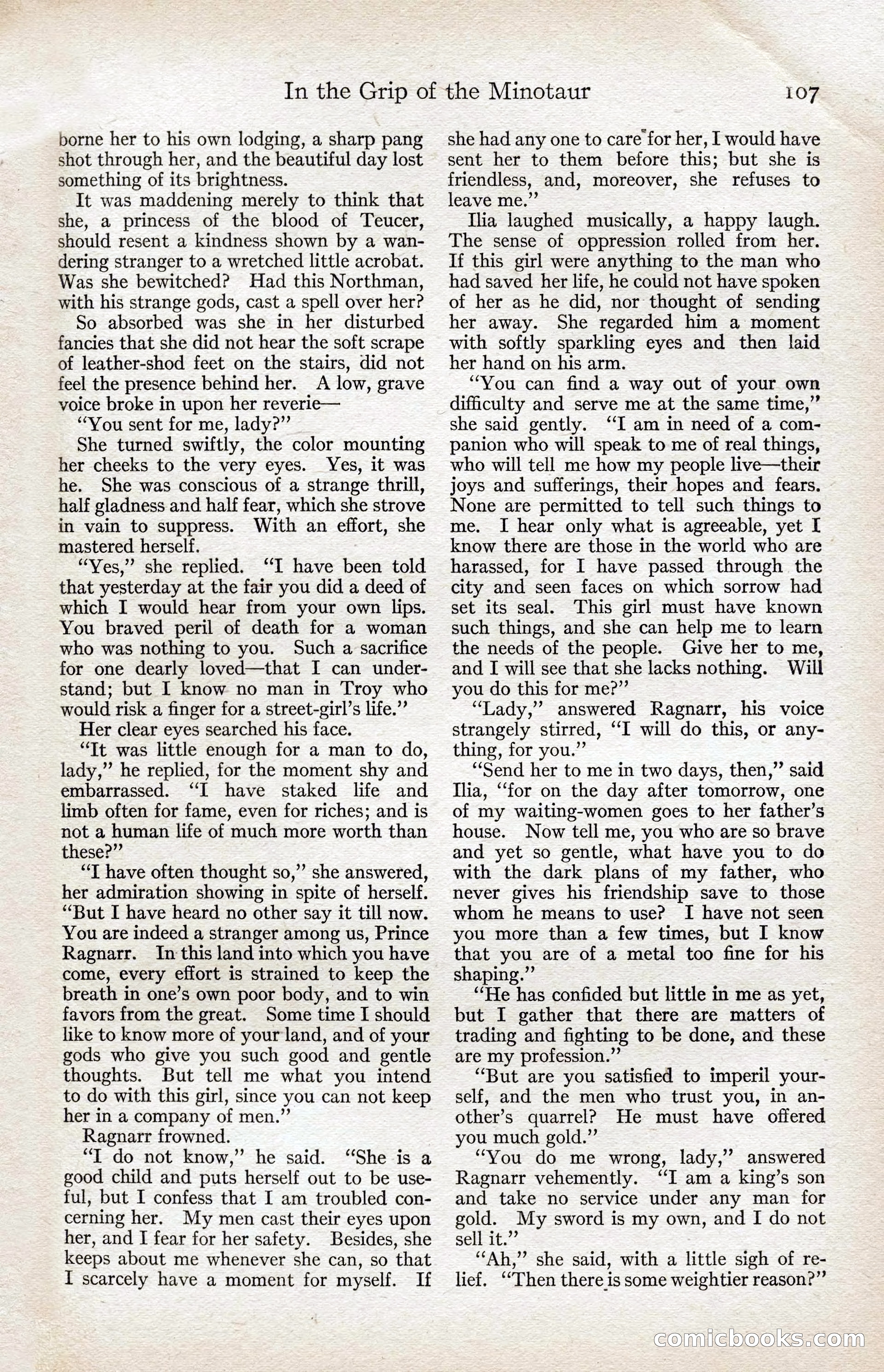 Adventure Magazine, August 1916 — page 109 of 228