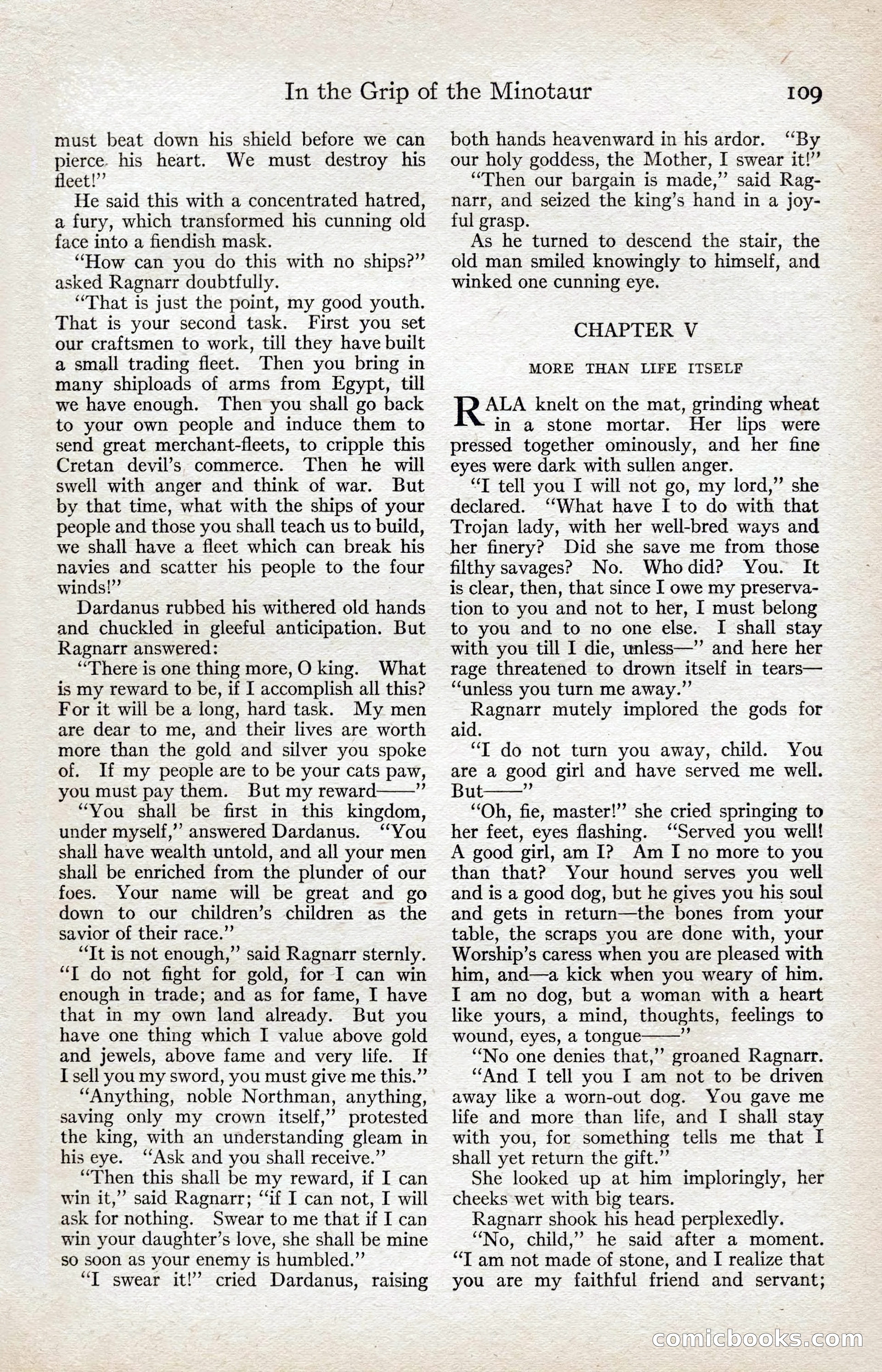 Adventure Magazine, August 1916 — page 111 of 228
