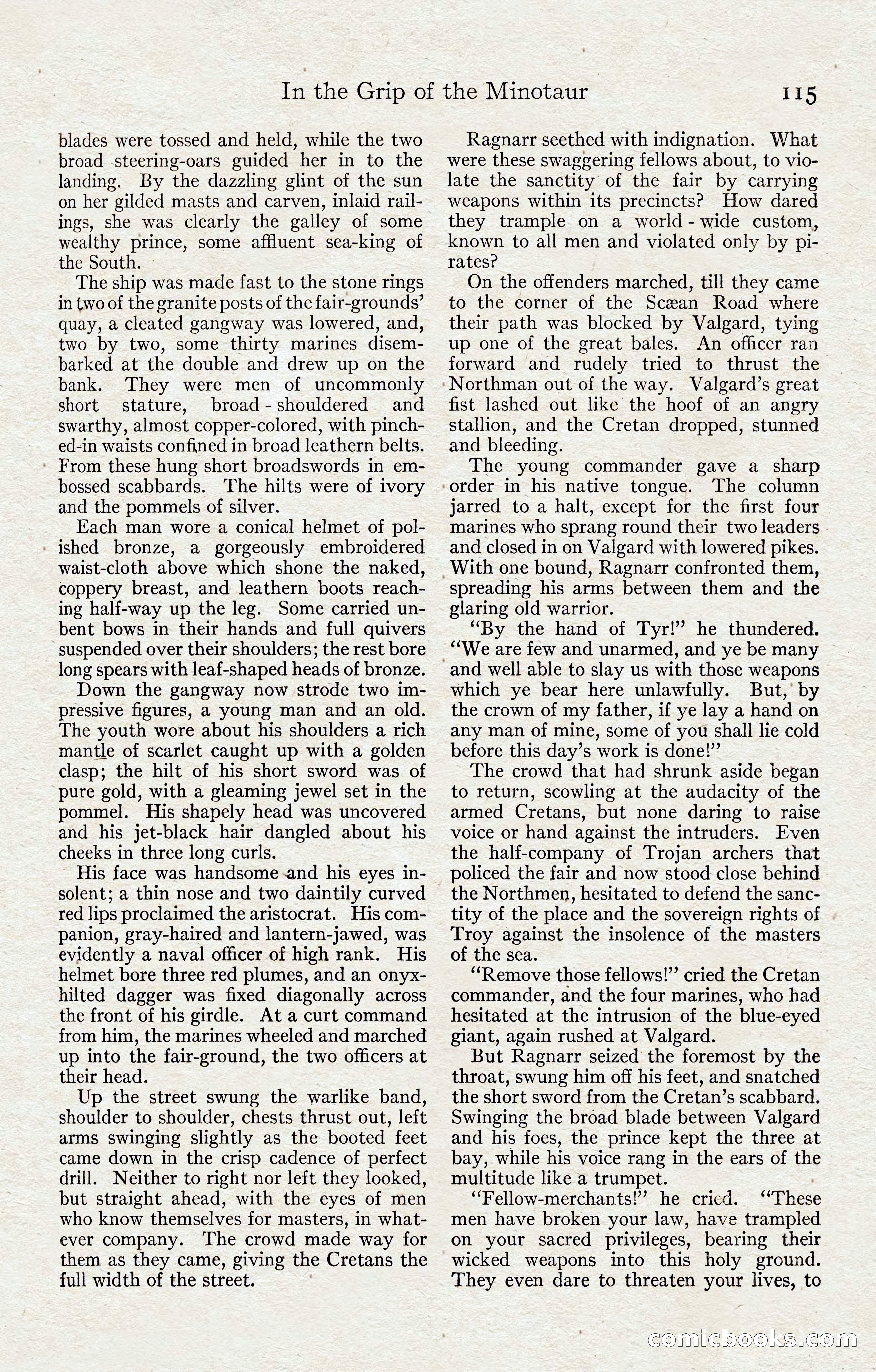 Adventure Magazine, August 1916 — page 117 of 228