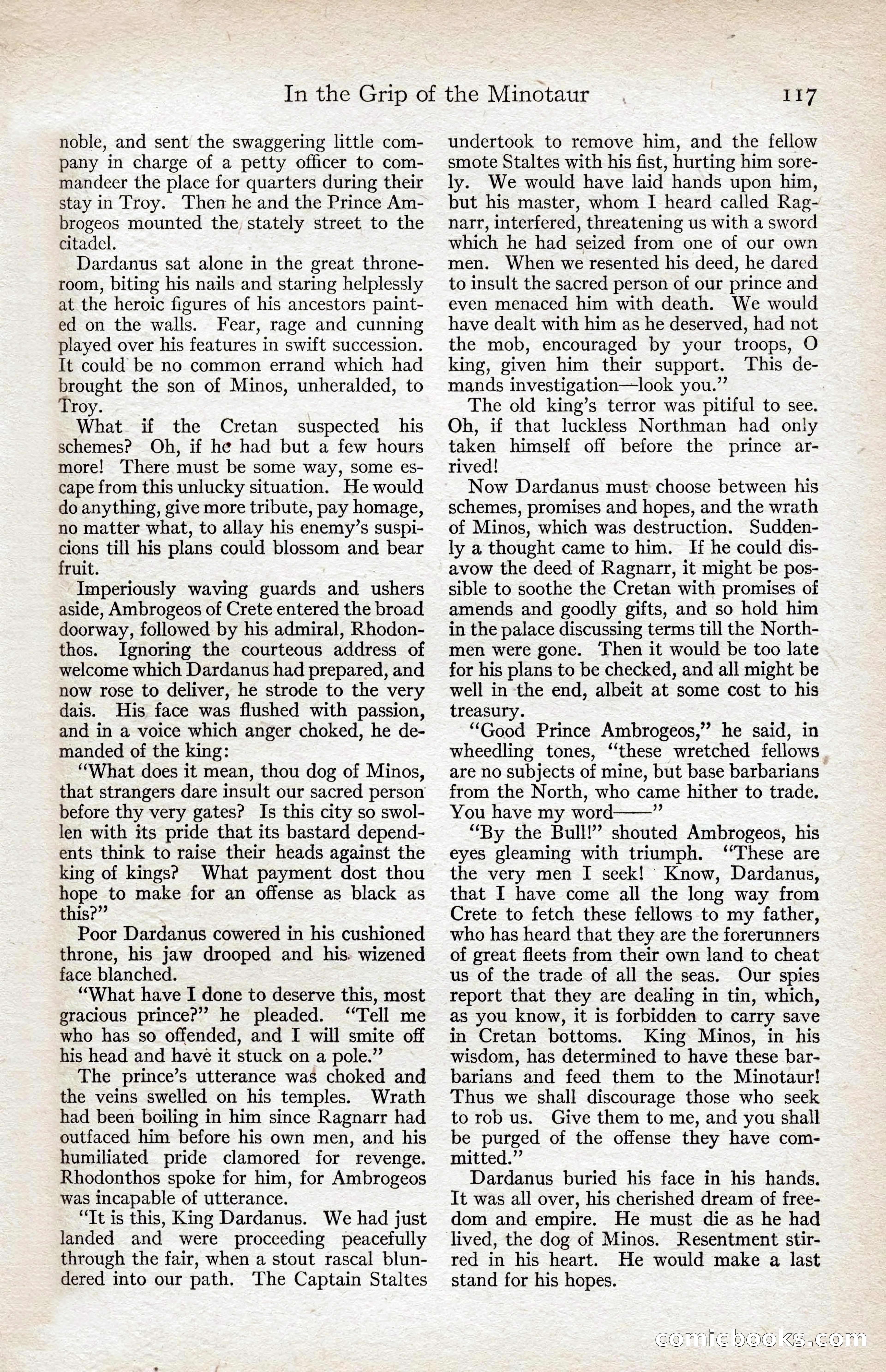 Adventure Magazine, August 1916 — page 119 of 228