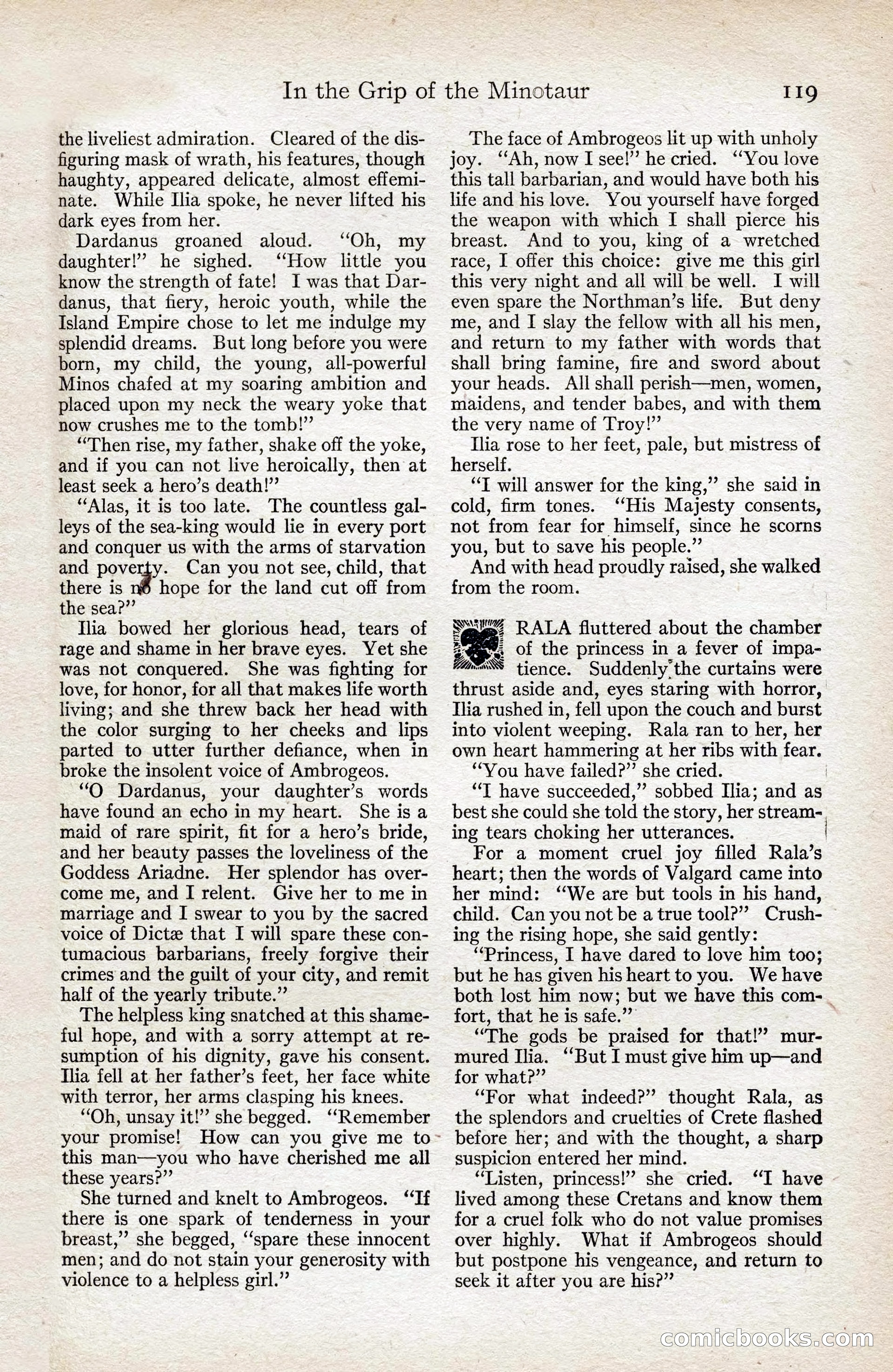 Adventure Magazine, August 1916 — page 121 of 228