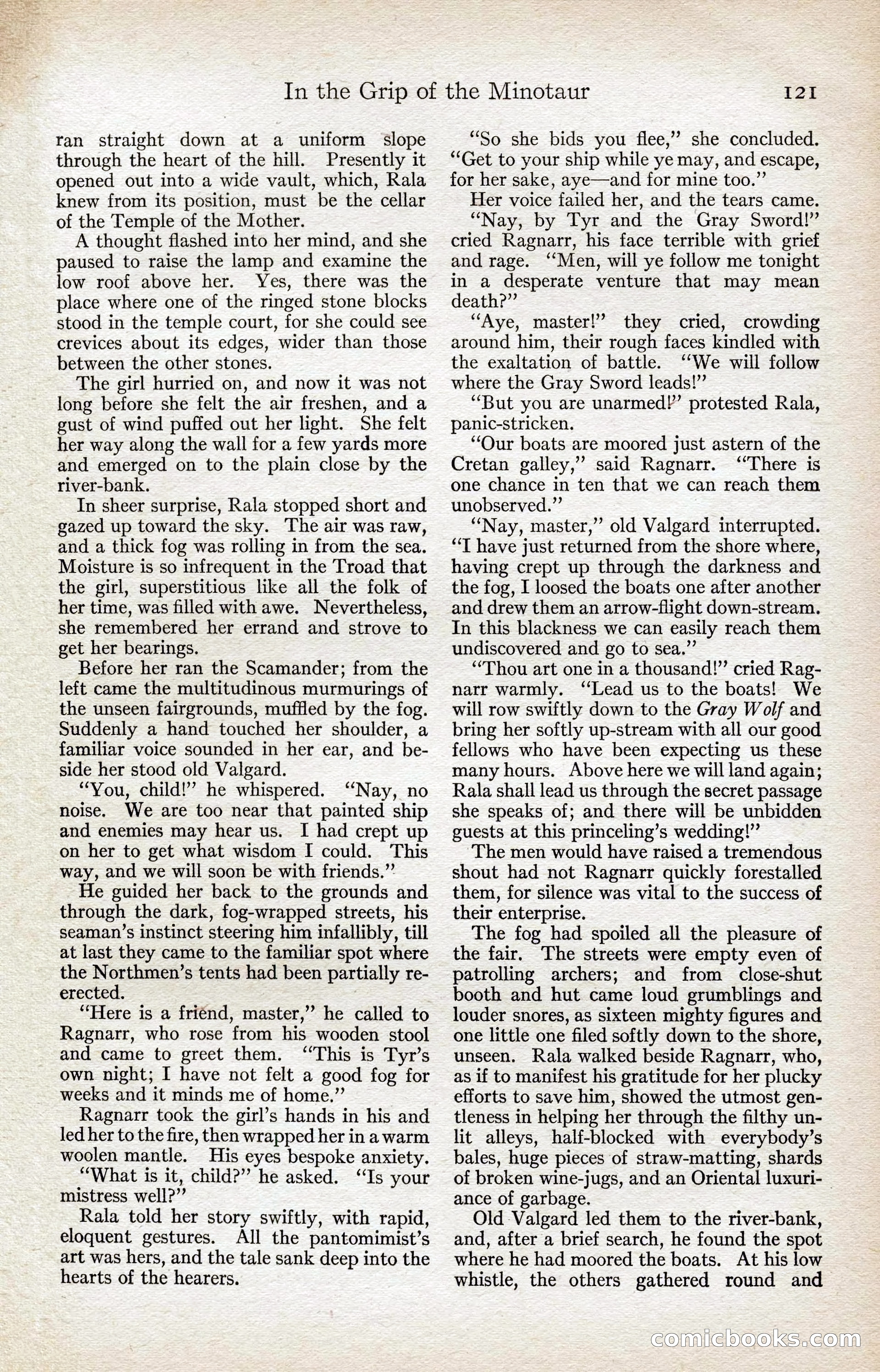 Adventure Magazine, August 1916 — page 123 of 228