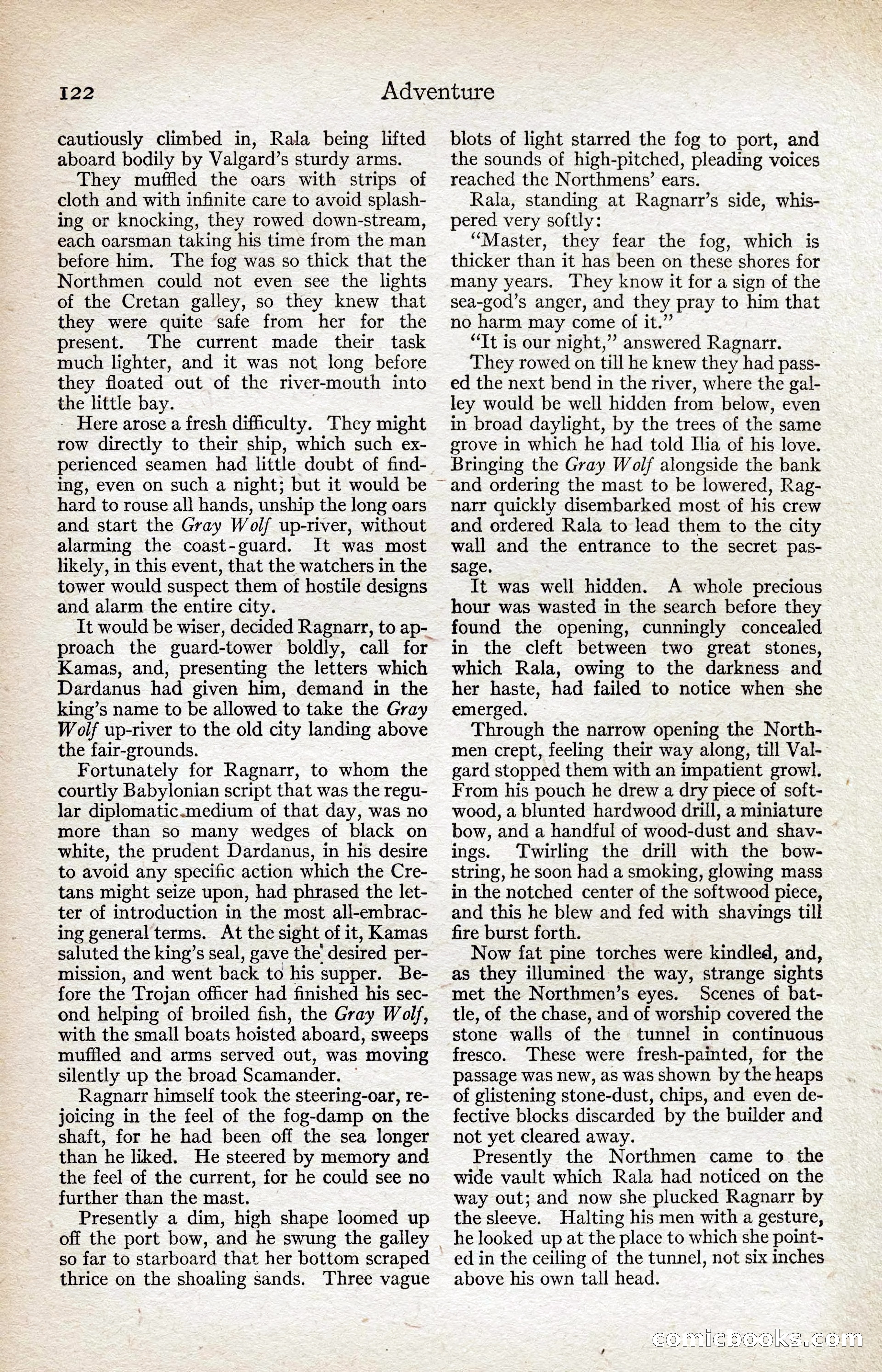 Adventure Magazine, August 1916 — page 124 of 228
