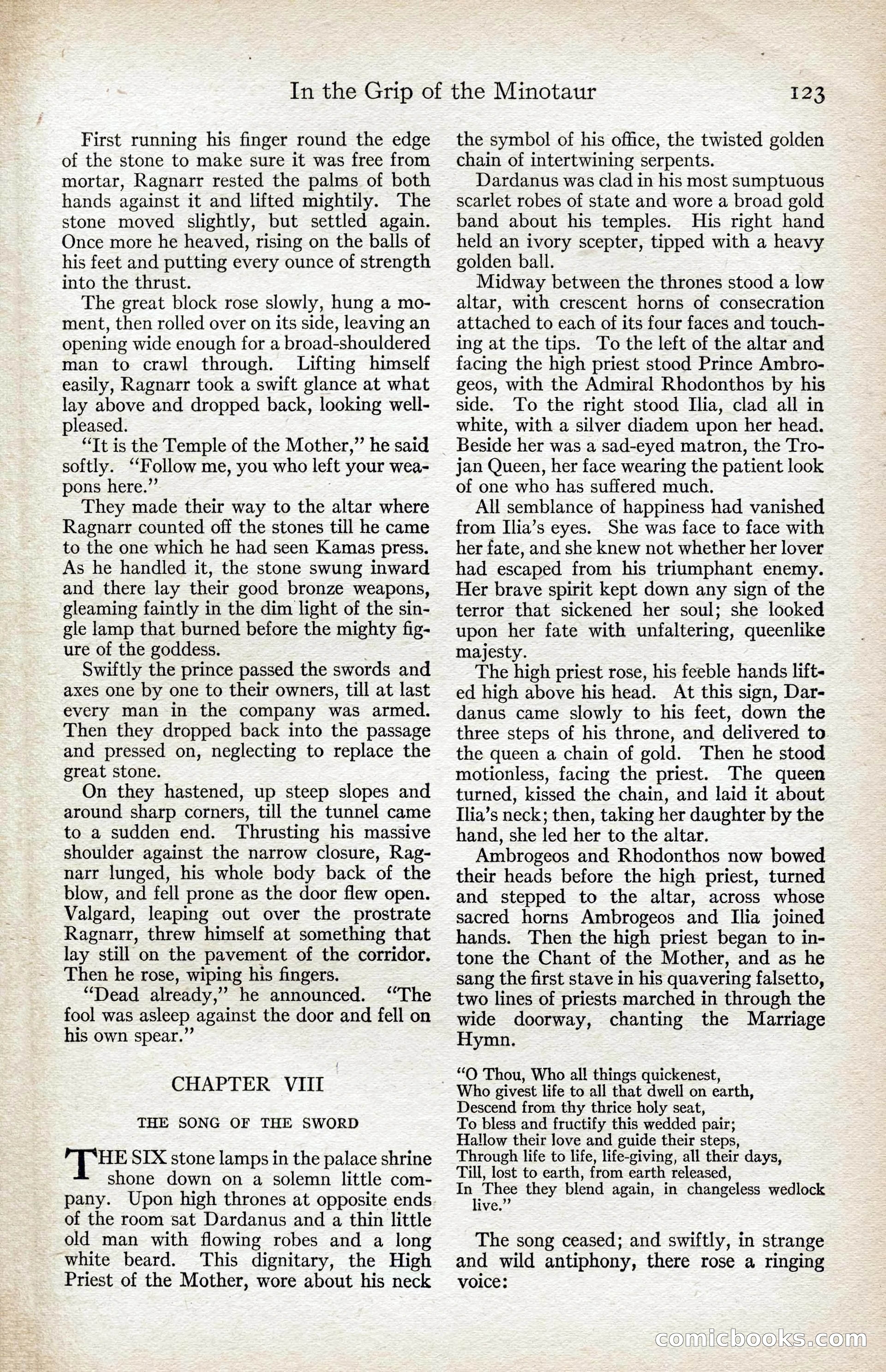 Adventure Magazine, August 1916 — page 125 of 228
