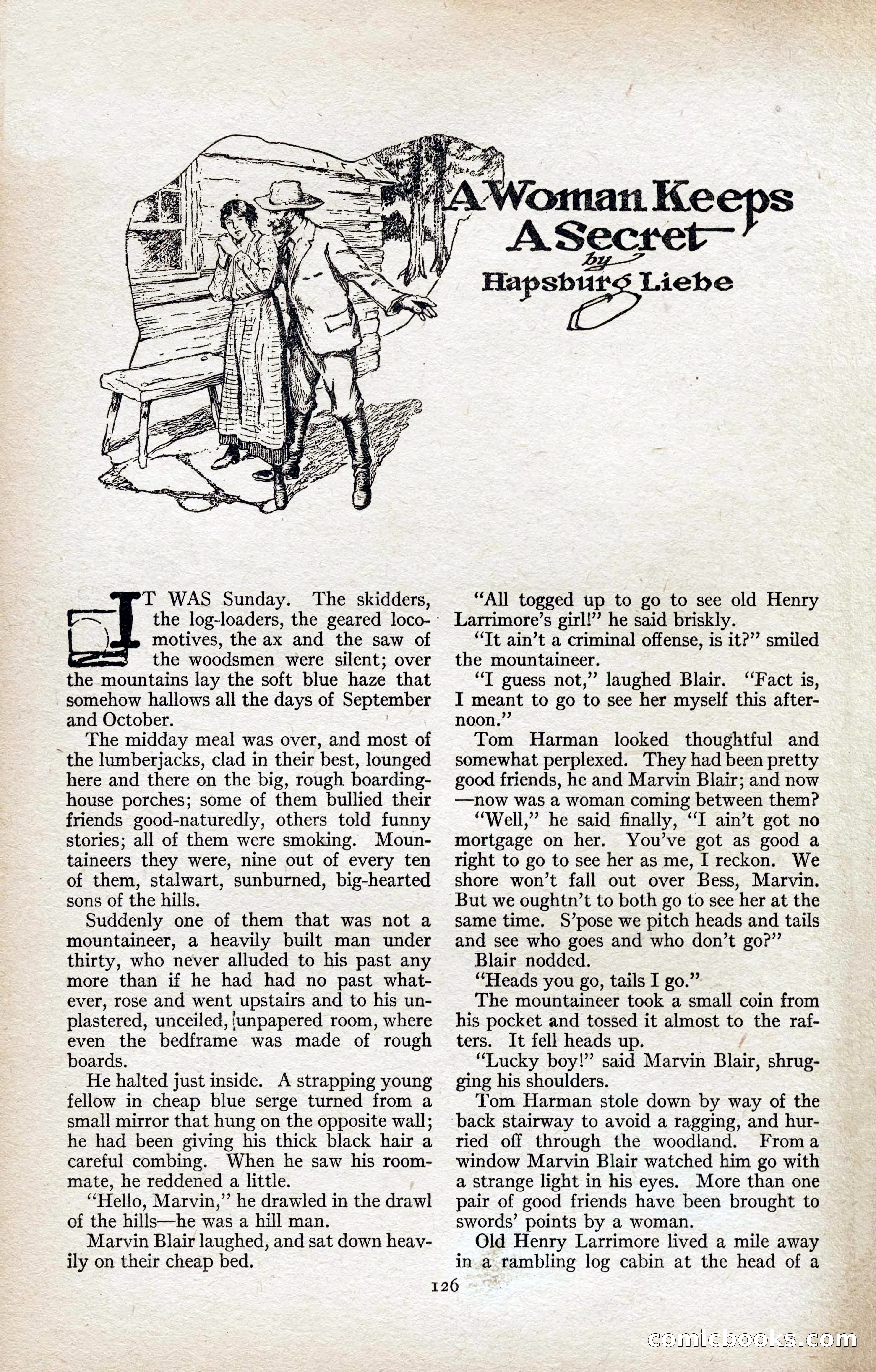 Adventure Magazine, August 1916 — page 128 of 228