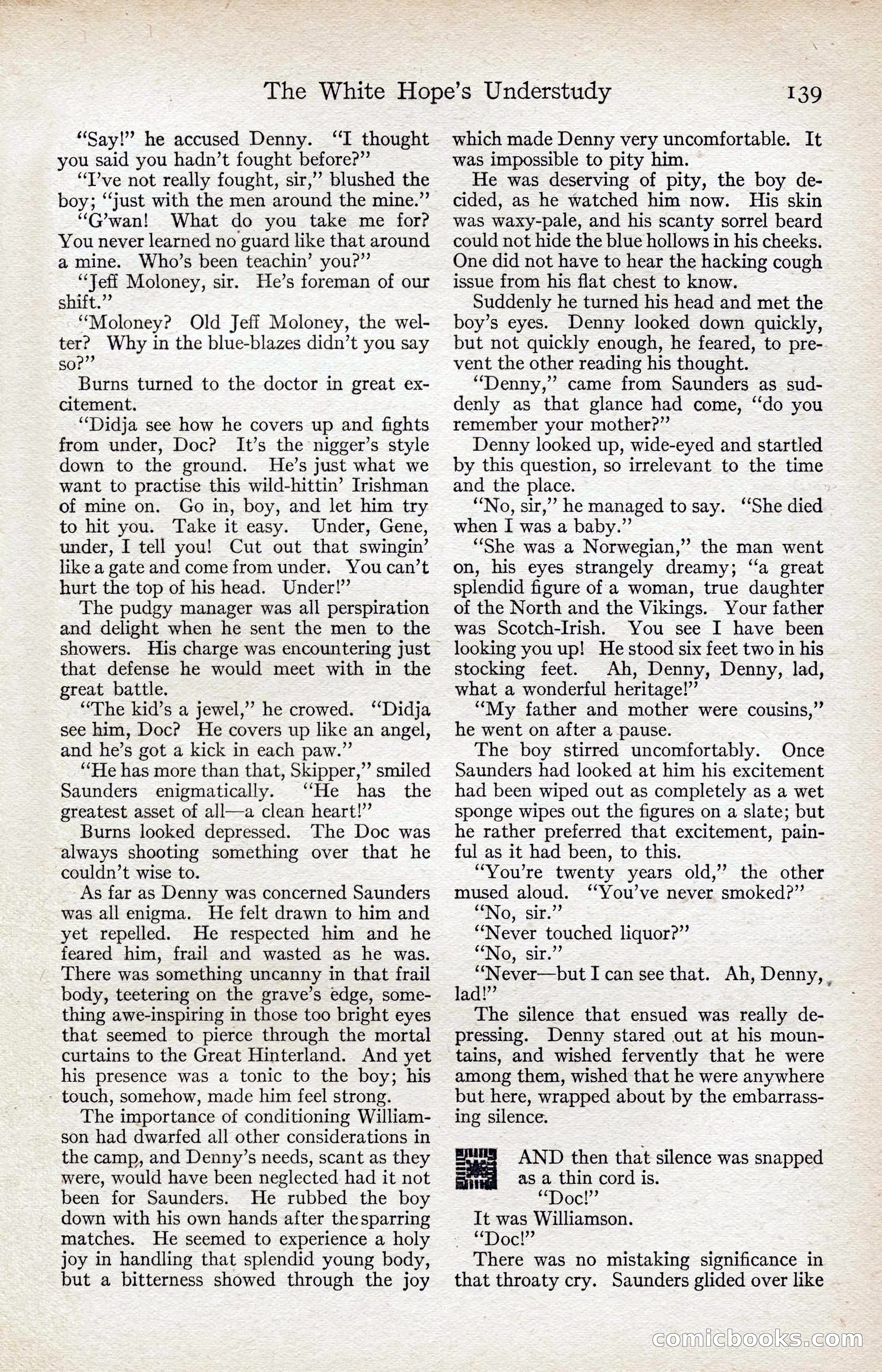 Adventure Magazine, August 1916 — page 141 of 228