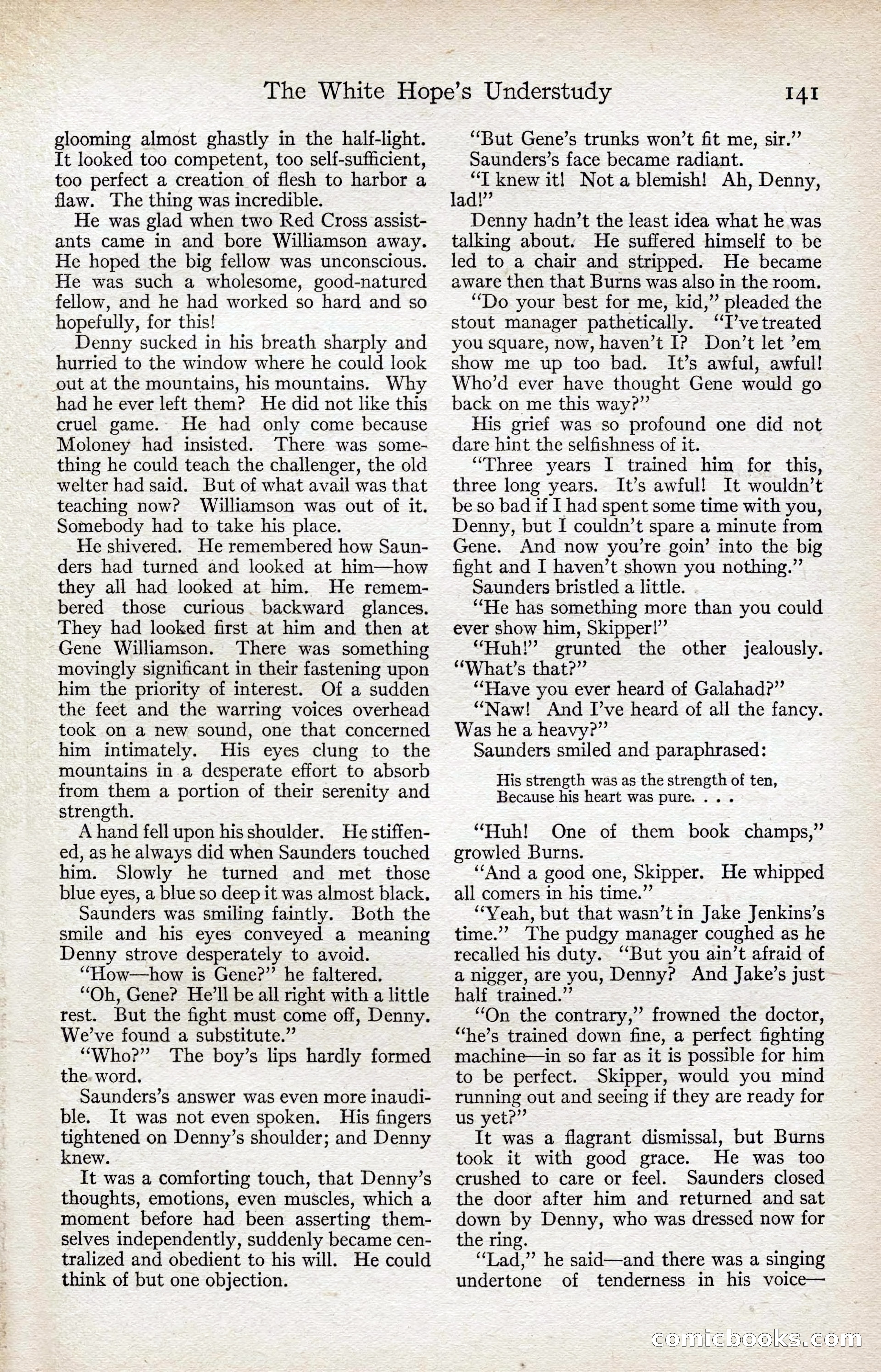 Adventure Magazine, August 1916 — page 143 of 228