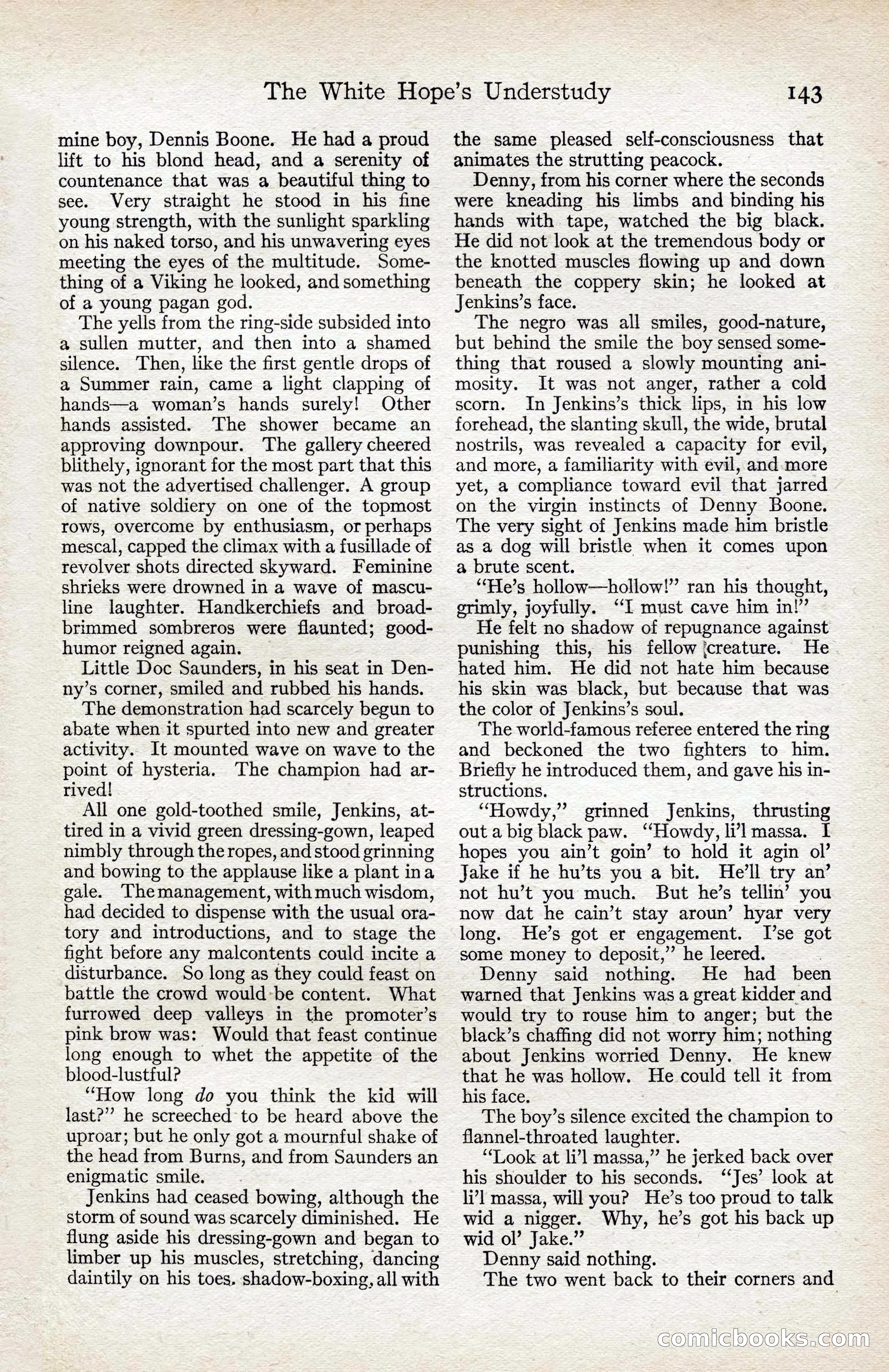 Adventure Magazine, August 1916 — page 145 of 228