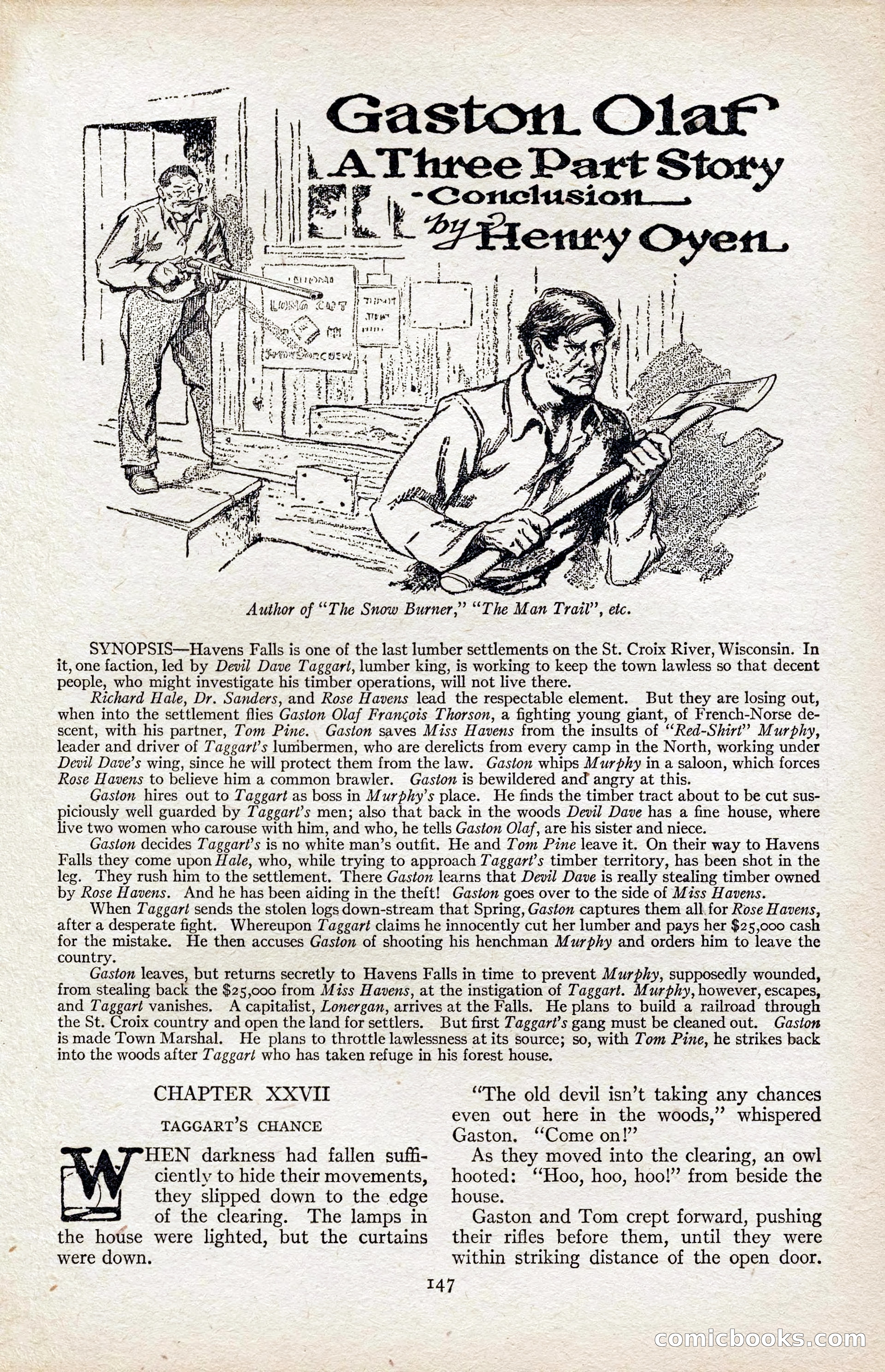 Adventure Magazine, August 1916 — page 149 of 228