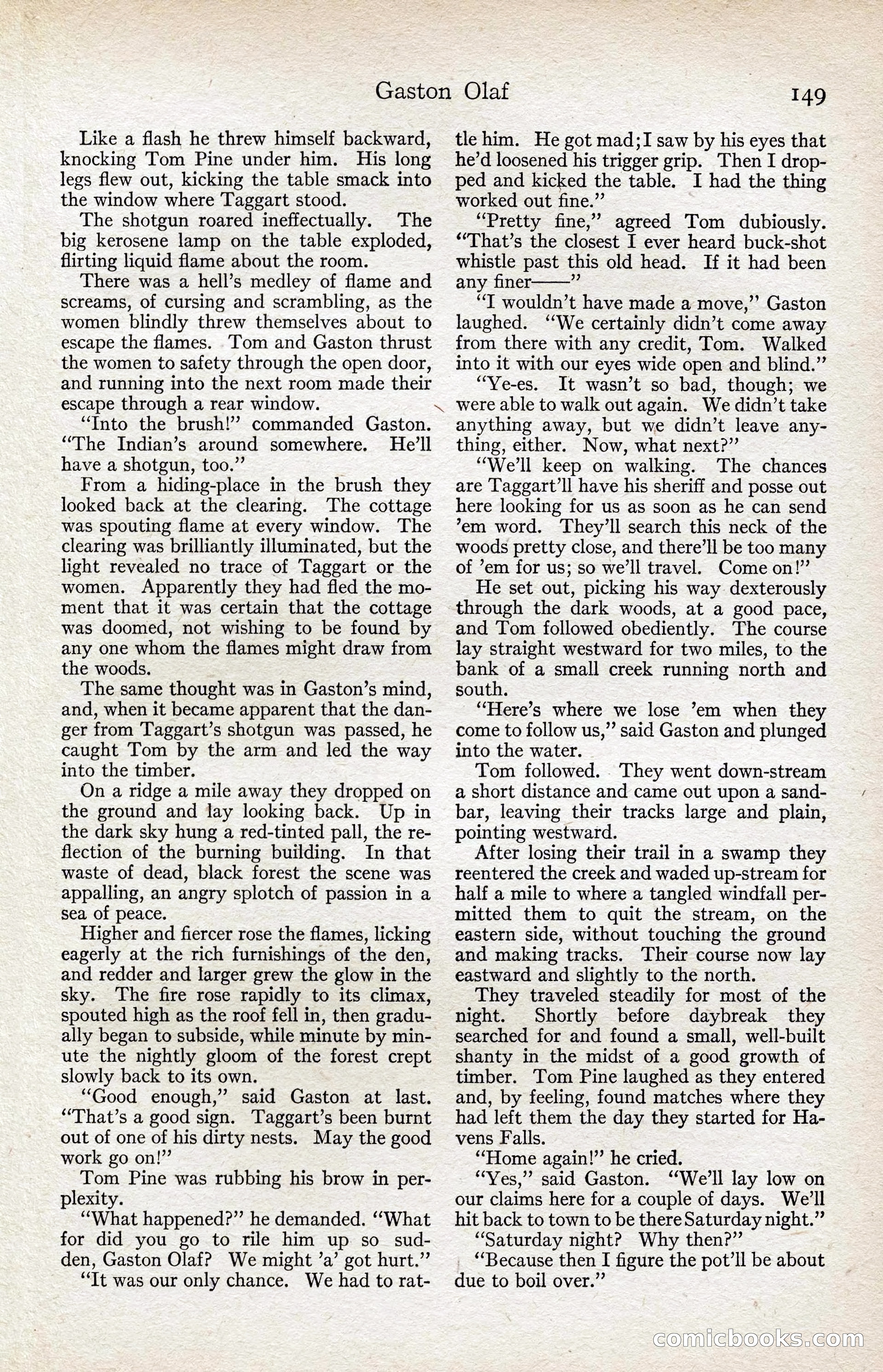 Adventure Magazine, August 1916 — page 151 of 228