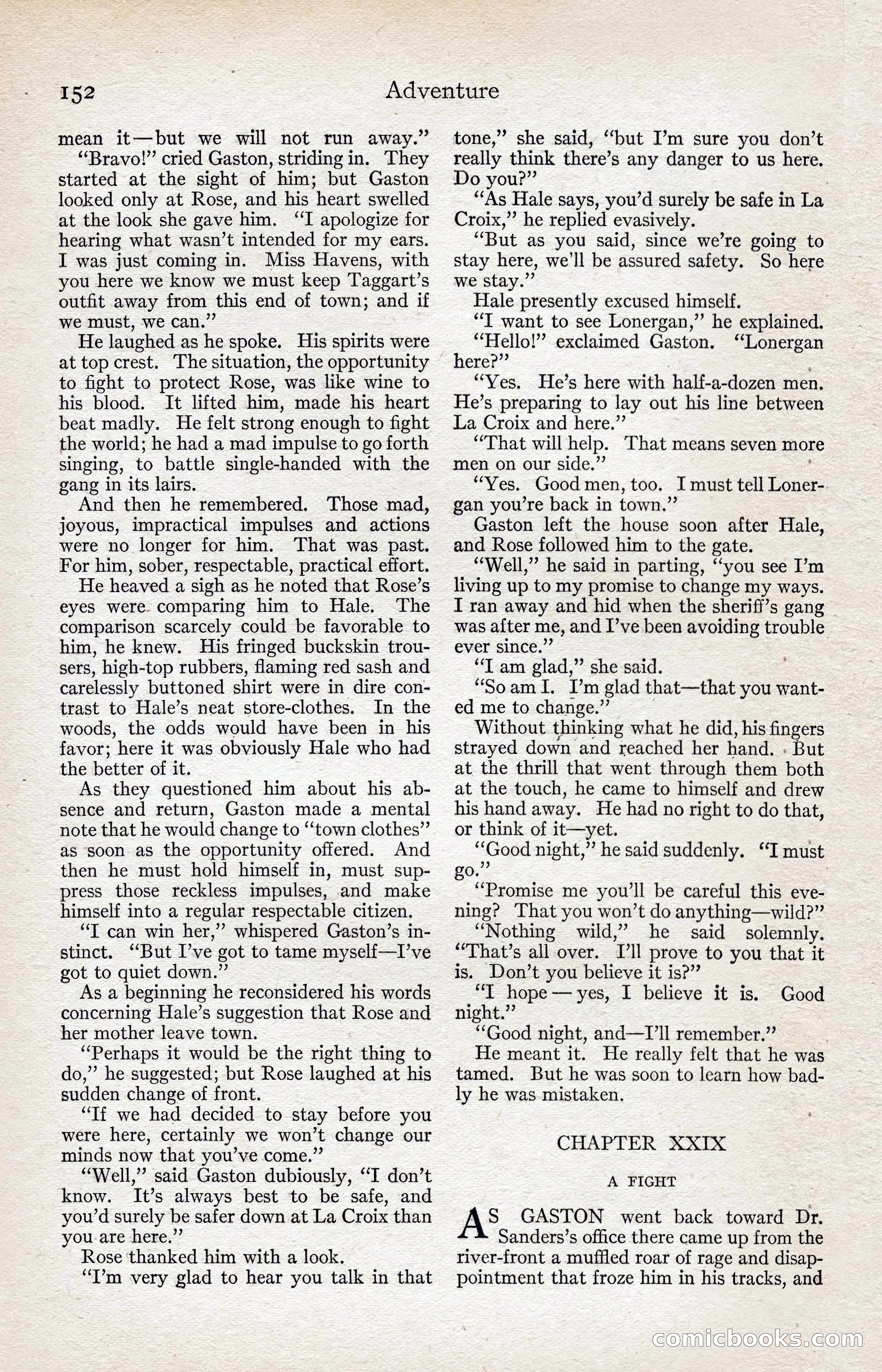 Adventure Magazine, August 1916 — page 154 of 228