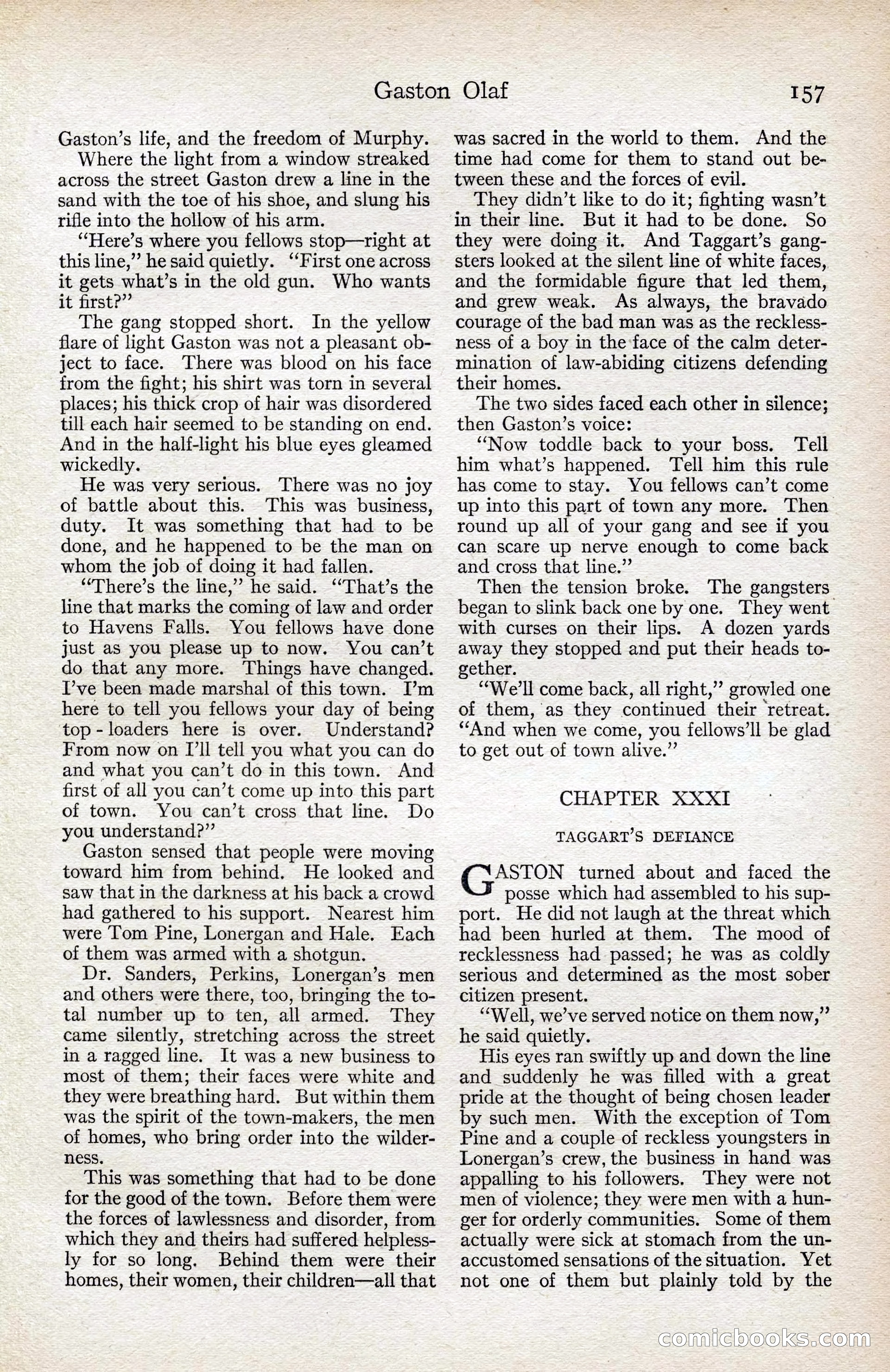 Adventure Magazine, August 1916 — page 159 of 228